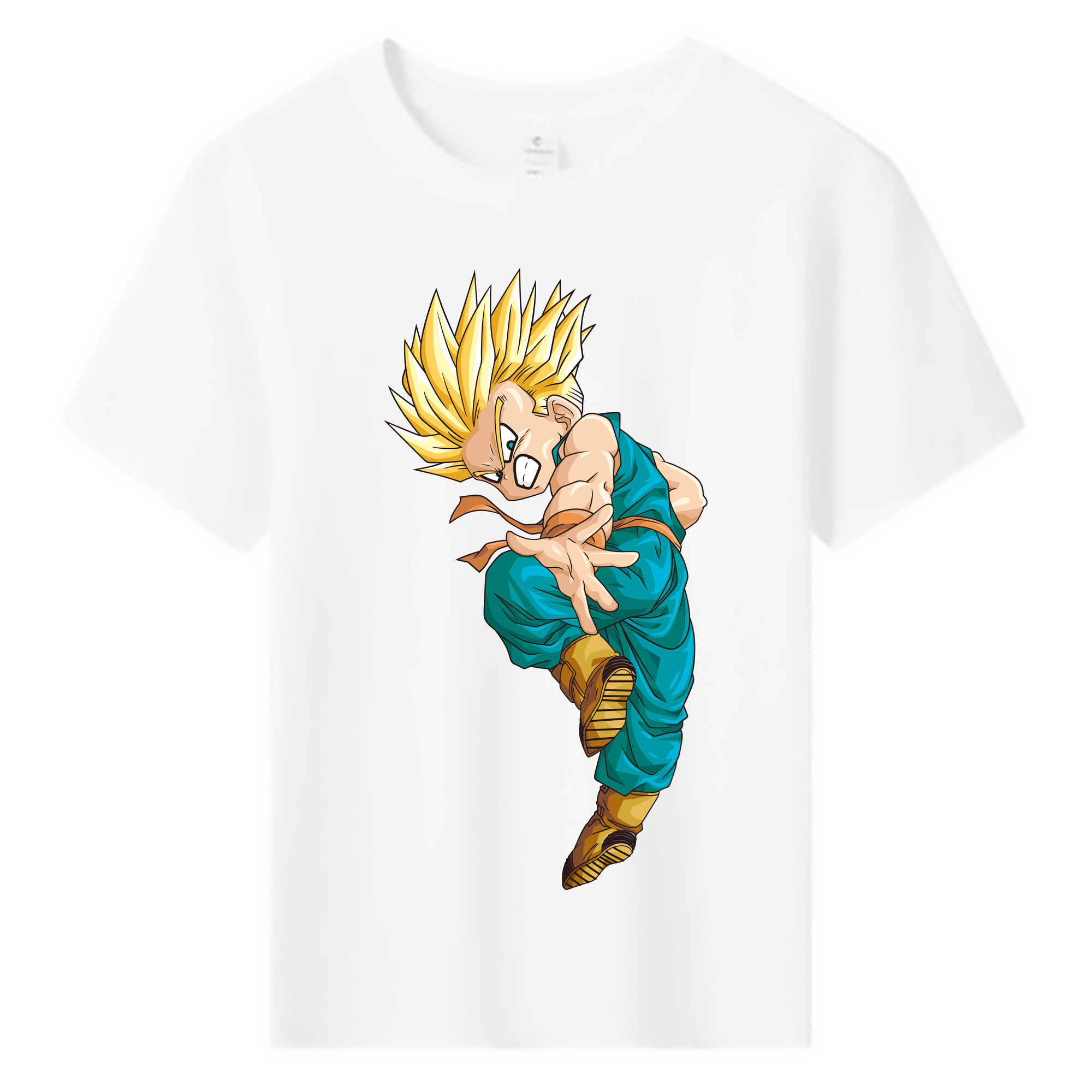 （画像用） ドラゴンボール DRAGON BALL 綿100％キッズTシャツ（フロントプリント）