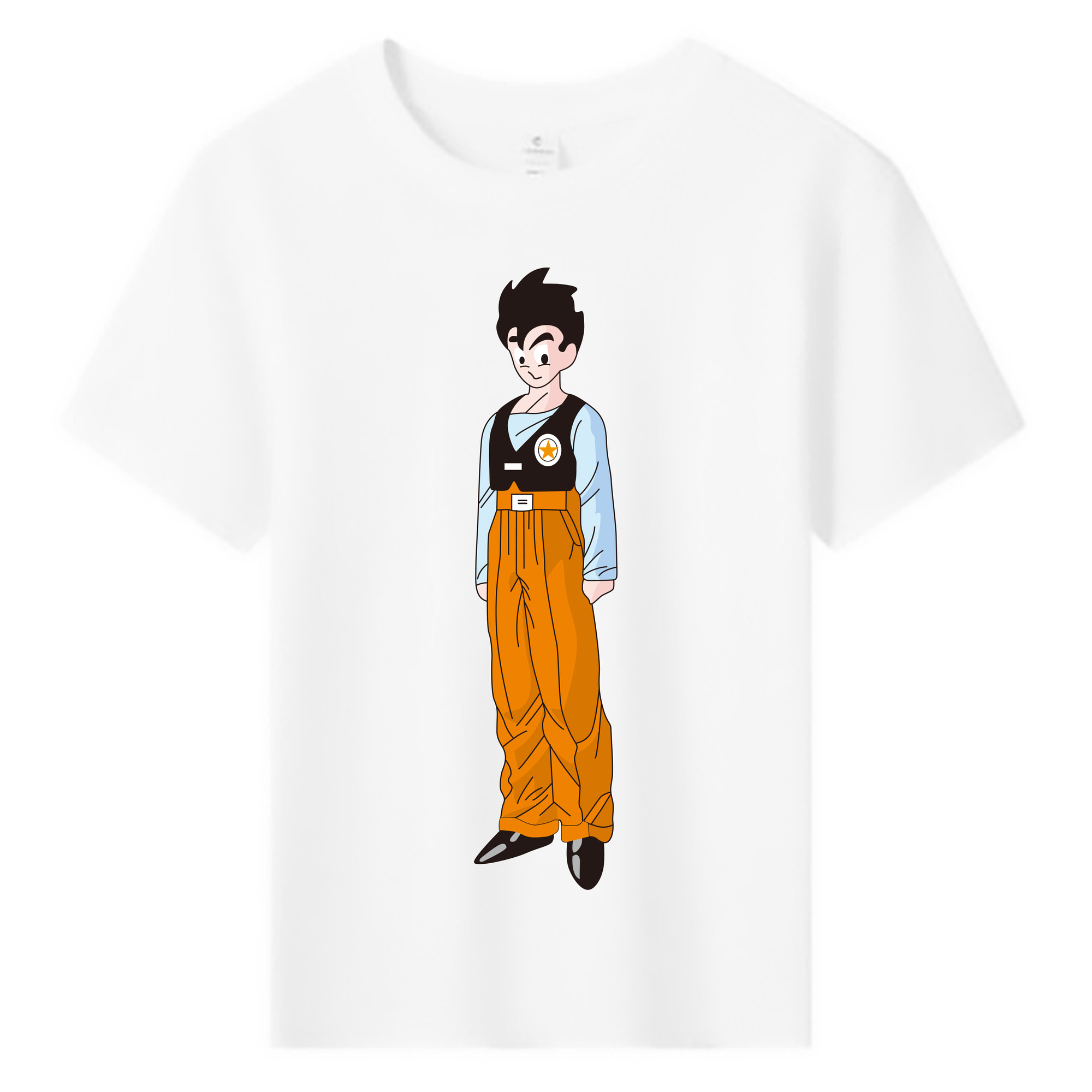 （画像用） ドラゴンボール DRAGON BALL 綿100％キッズTシャツ（フロントプリント）