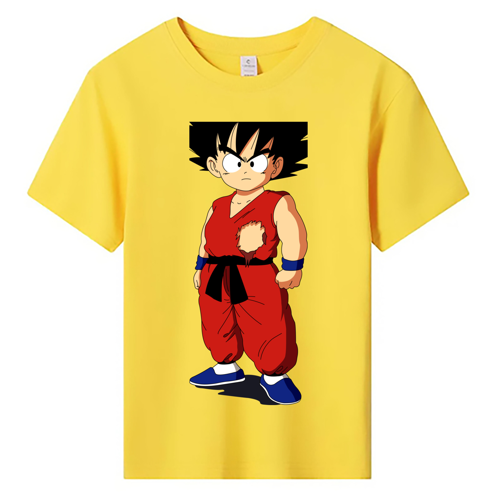 （画像用） ドラゴンボール 孫悟空（そん ごくう）Son Goku カカロット DRAGON BALL Kakarotto 綿100％キッズTシャツ（フロントプリント）