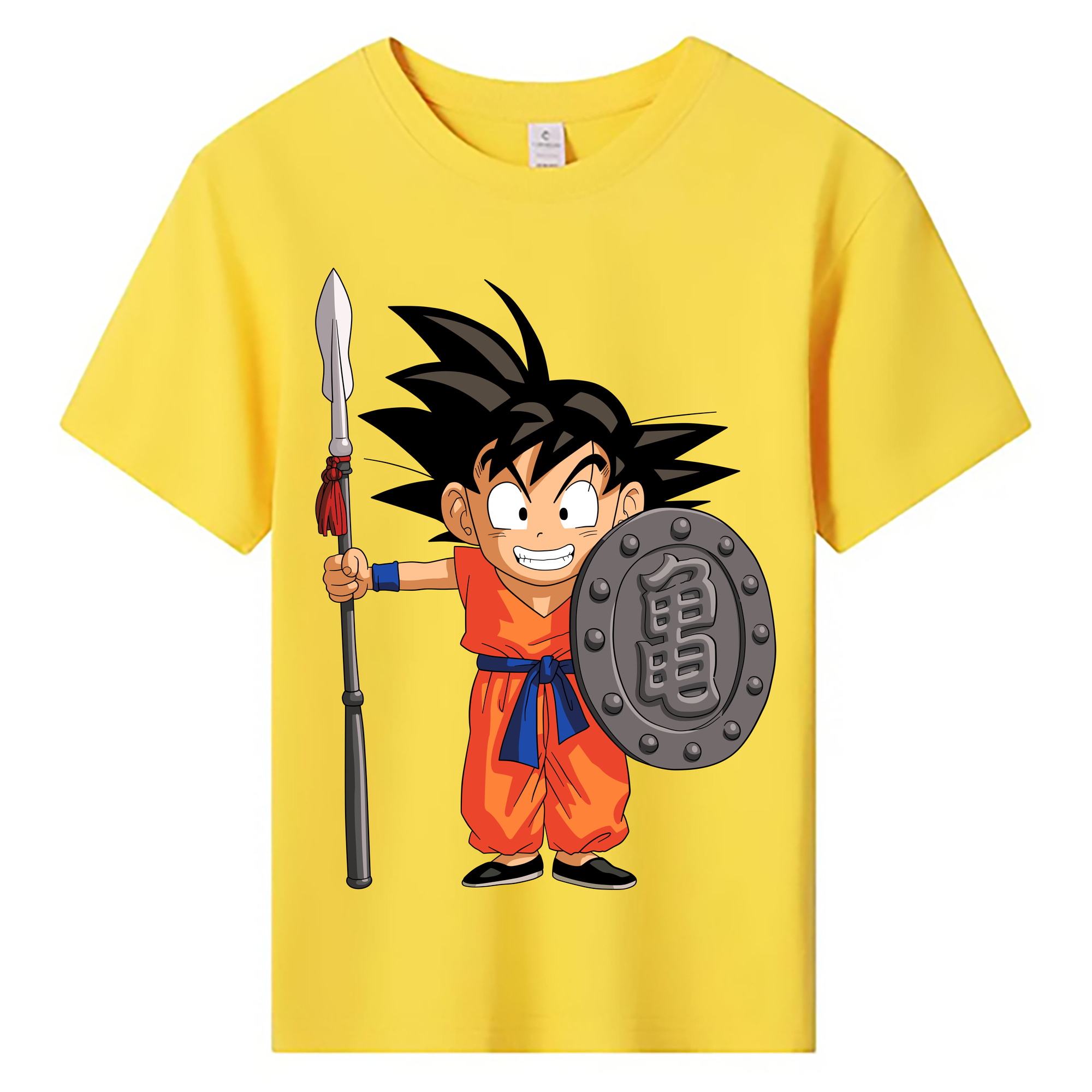 （画像用） ドラゴンボール 孫悟空（そん ごくう）Son Goku カカロット DRAGON BALL Kakarotto 綿100％キッズTシャツ（フロントプリント）
