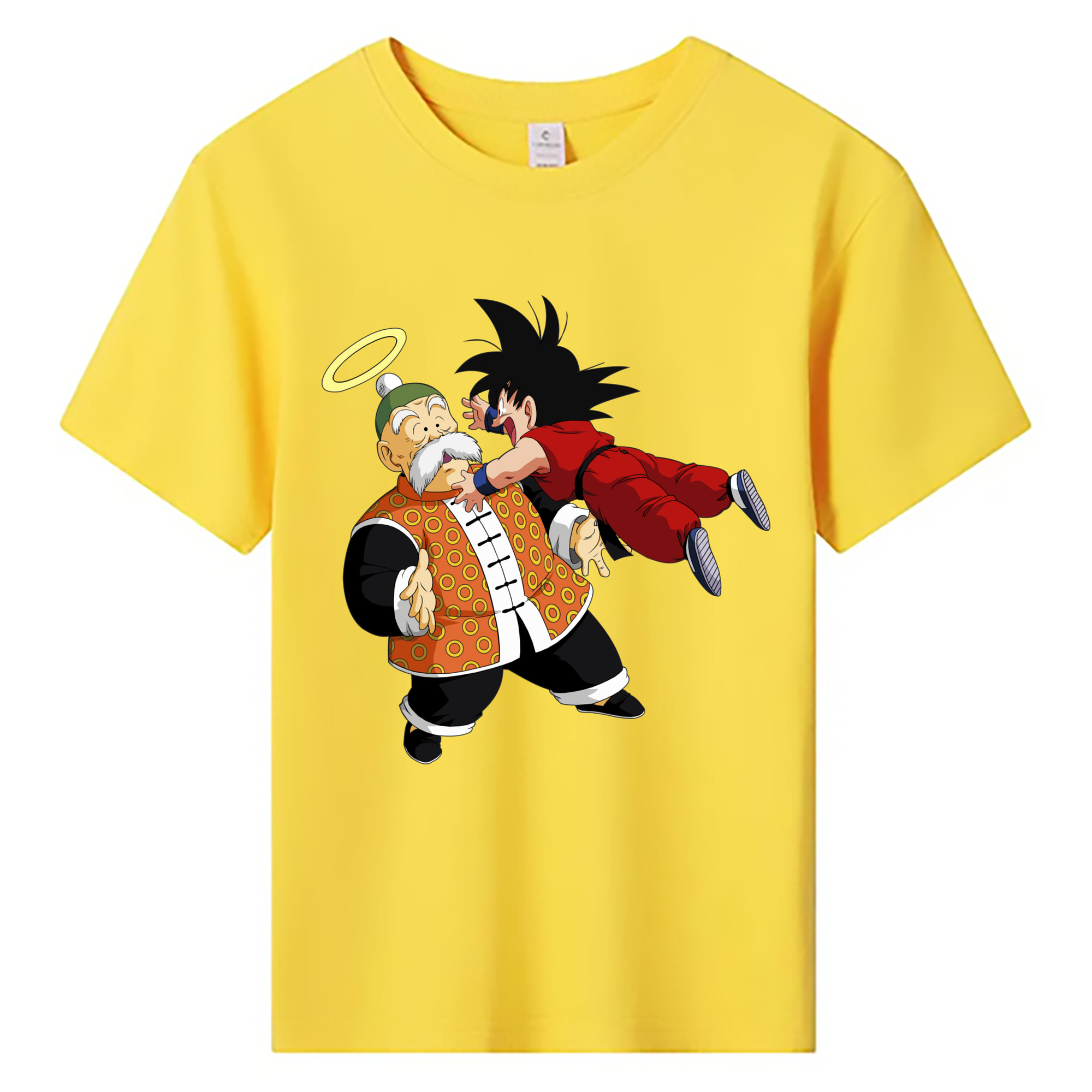 （画像用） ドラゴンボール 孫悟空（そん ごくう）Son Goku カカロット DRAGON BALL Kakarotto 綿100％キッズTシャツ（フロントプリント）