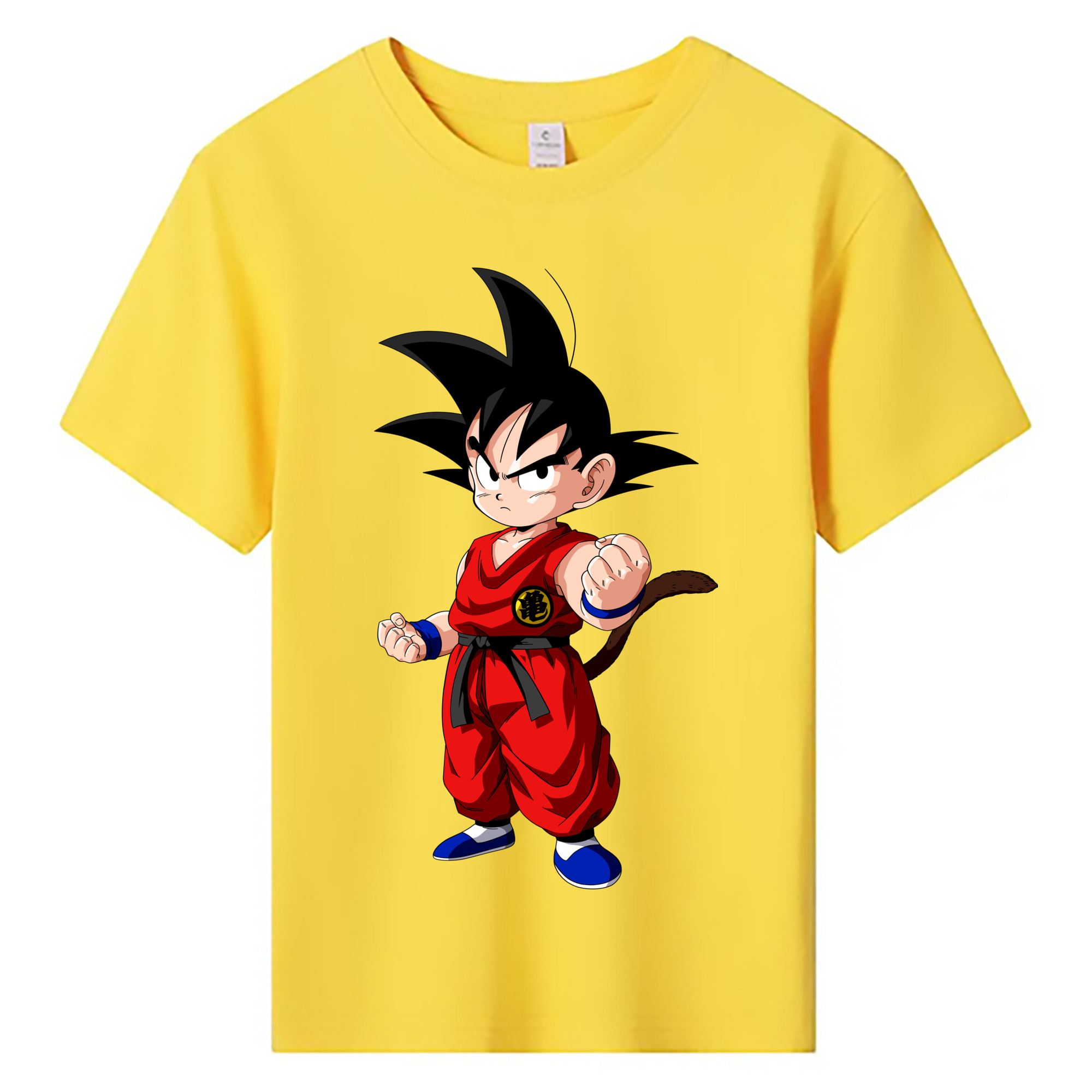 （画像用） ドラゴンボール 孫悟空（そん ごくう）Son Goku カカロット DRAGON BALL Kakarotto 綿100％キッズTシャツ（フロントプリント）