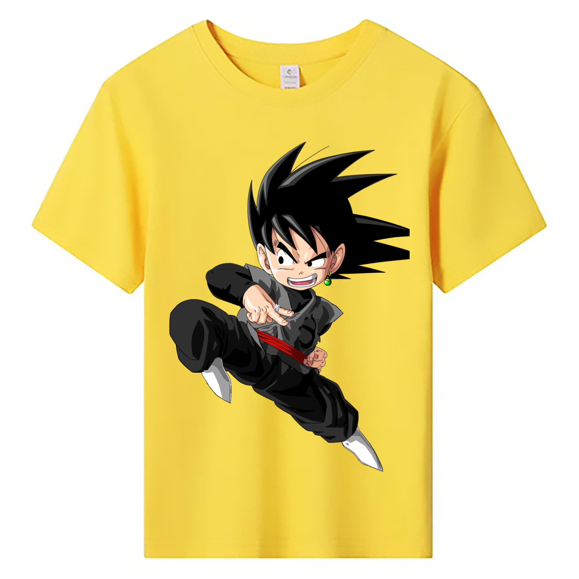 （画像用） ドラゴンボール 孫悟空（そん ごくう）Son Goku カカロット DRAGON BALL Kakarotto 綿100％キッズTシャツ（フロントプリント）