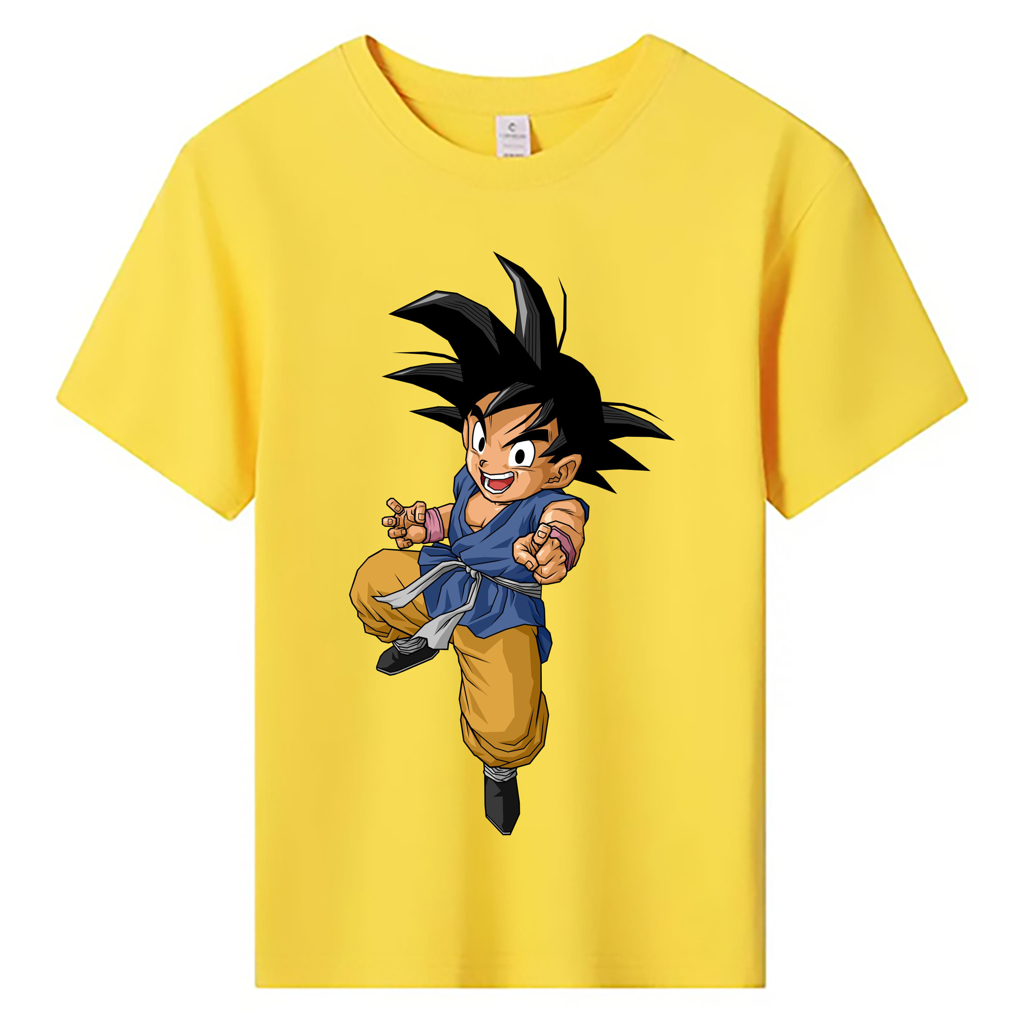 （画像用） ドラゴンボール 孫悟空（そん ごくう）Son Goku カカロット DRAGON BALL Kakarotto 綿100％キッズTシャツ（フロントプリント）