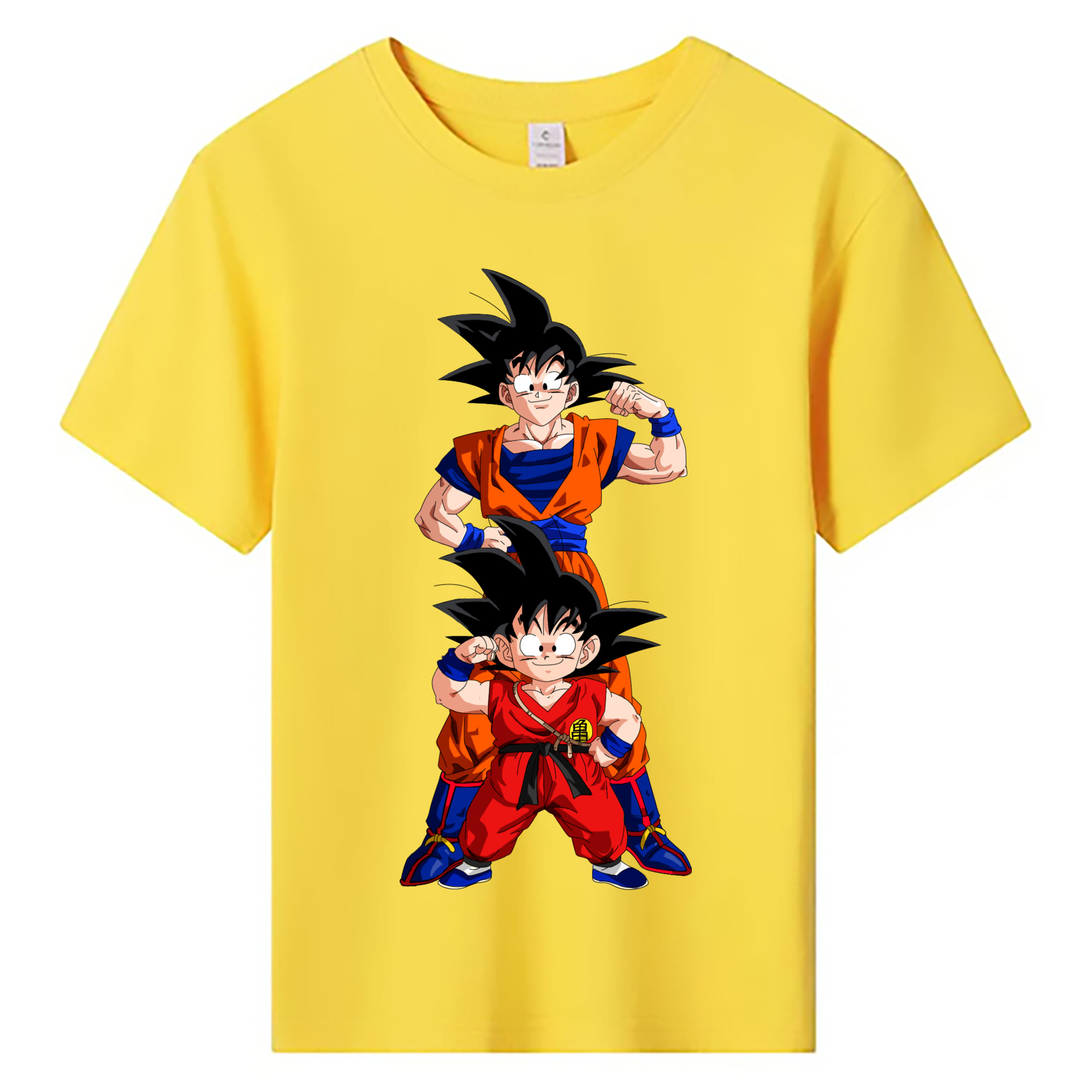 （画像用） ドラゴンボール 孫悟空（そん ごくう）Son Goku カカロット DRAGON BALL Kakarotto 綿100％キッズTシャツ（フロントプリント）