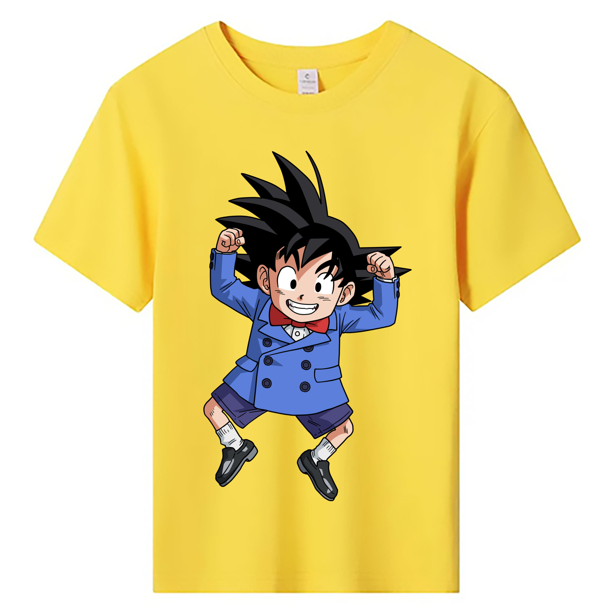 （画像用） ドラゴンボール 孫悟空（そん ごくう）Son Goku カカロット DRAGON BALL Kakarotto 綿100％キッズTシャツ（フロントプリント）