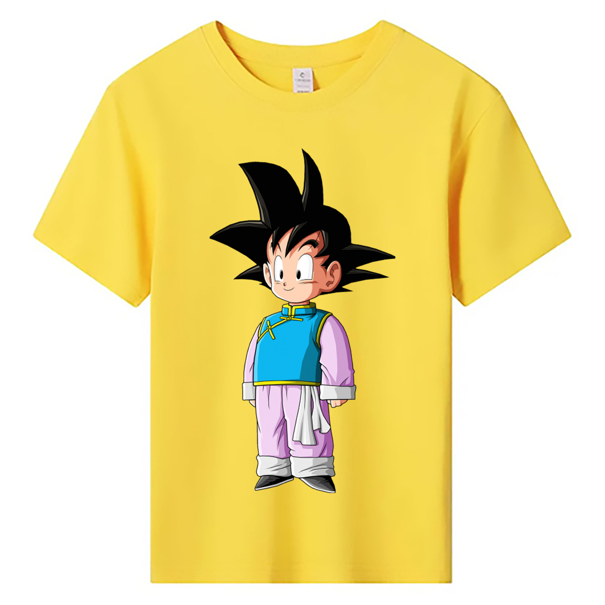 （画像用） ドラゴンボール 孫悟空（そん ごくう）Son Goku カカロット DRAGON BALL Kakarotto 綿100％キッズTシャツ（フロントプリント）