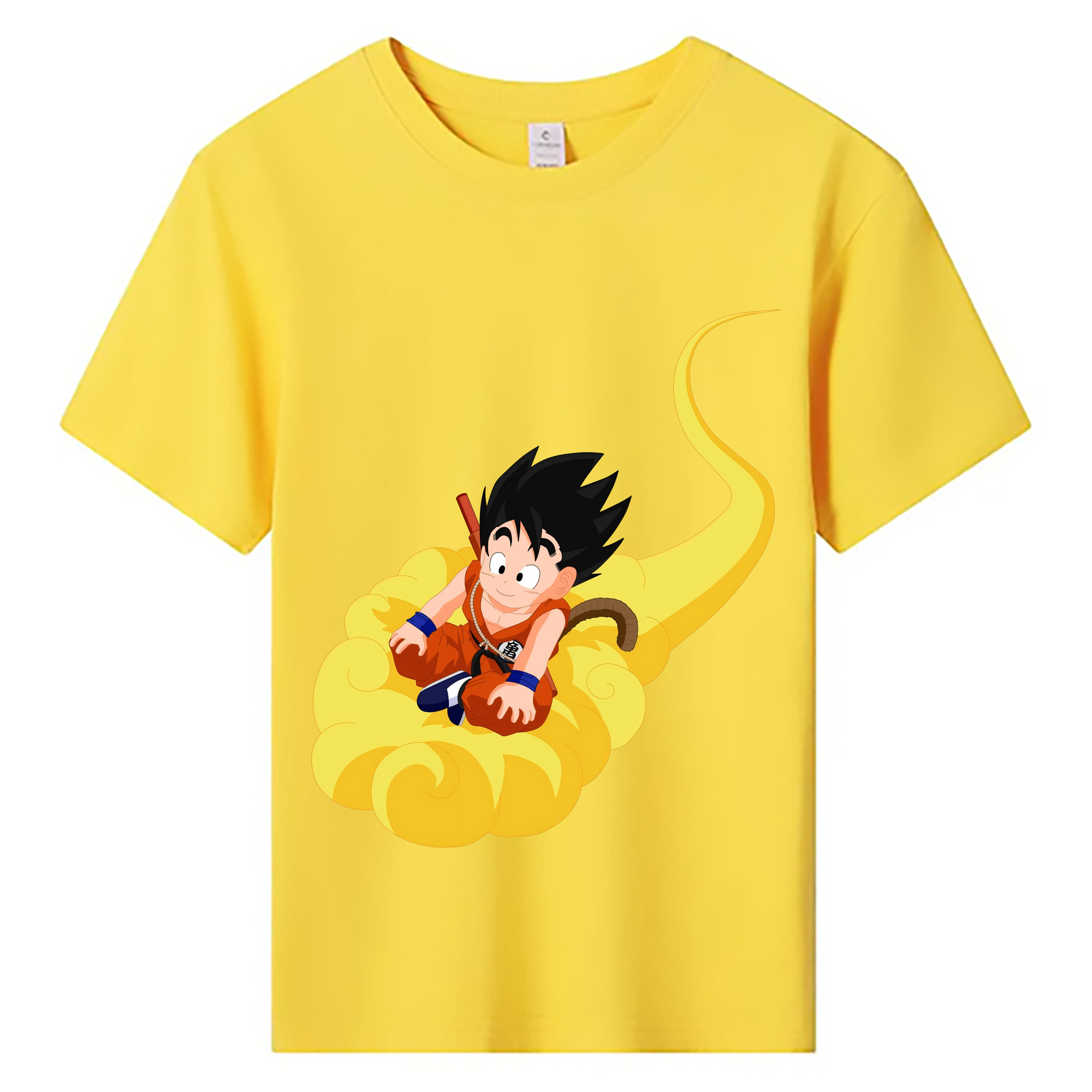 （画像用） ドラゴンボール 孫悟空（そん ごくう）Son Goku カカロット DRAGON BALL Kakarotto 綿100％キッズTシャツ（フロントプリント）