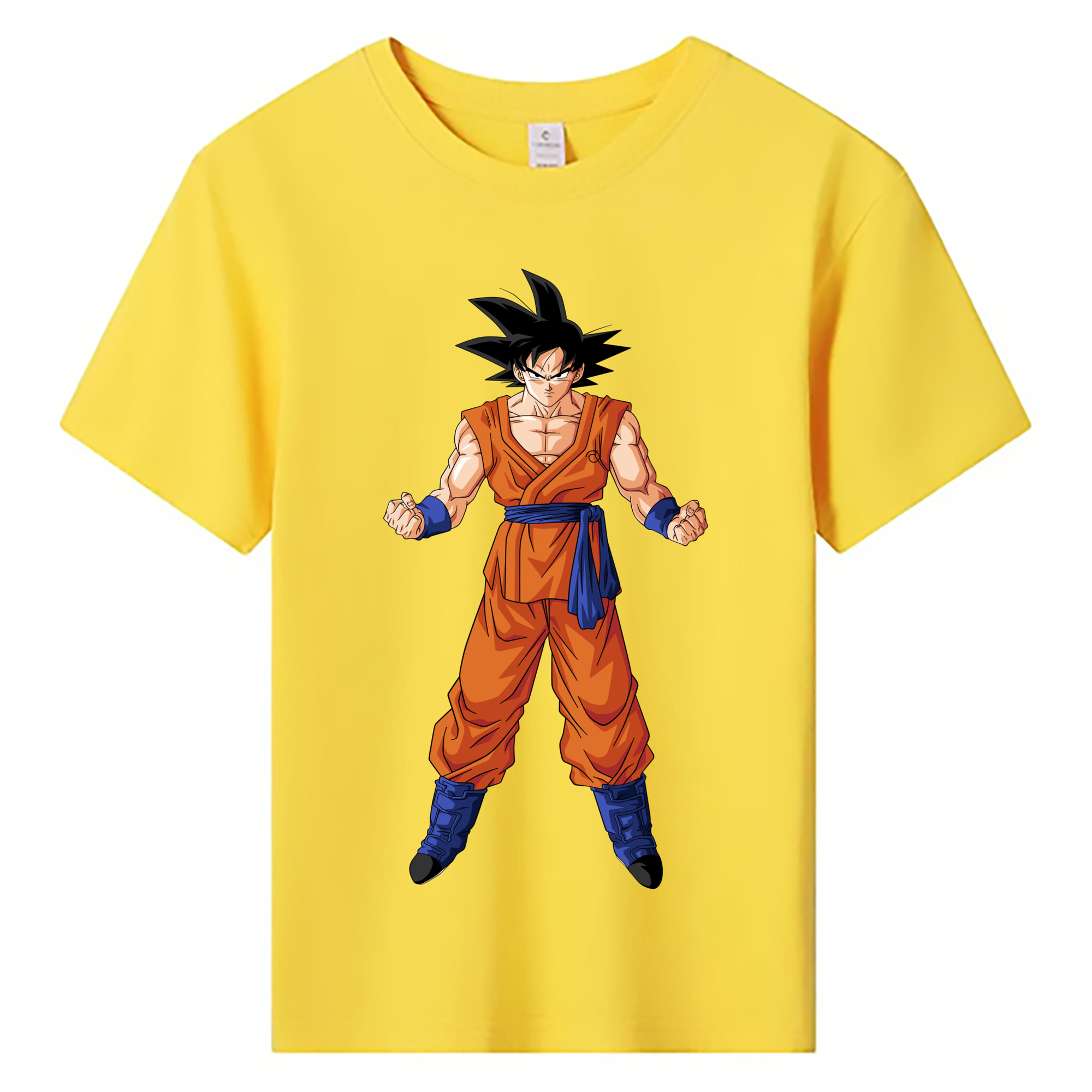 （画像用） ドラゴンボール 孫悟空（そん ごくう）Son Goku カカロット DRAGON BALL Kakarotto 綿100％キッズTシャツ（フロントプリント）