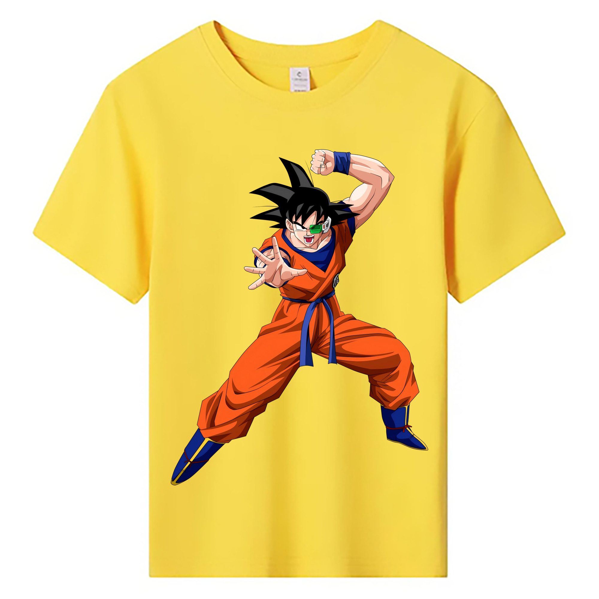 （画像用） ドラゴンボール 孫悟空（そん ごくう）Son Goku カカロット DRAGON BALL Kakarotto 綿100％キッズTシャツ（フロントプリント）