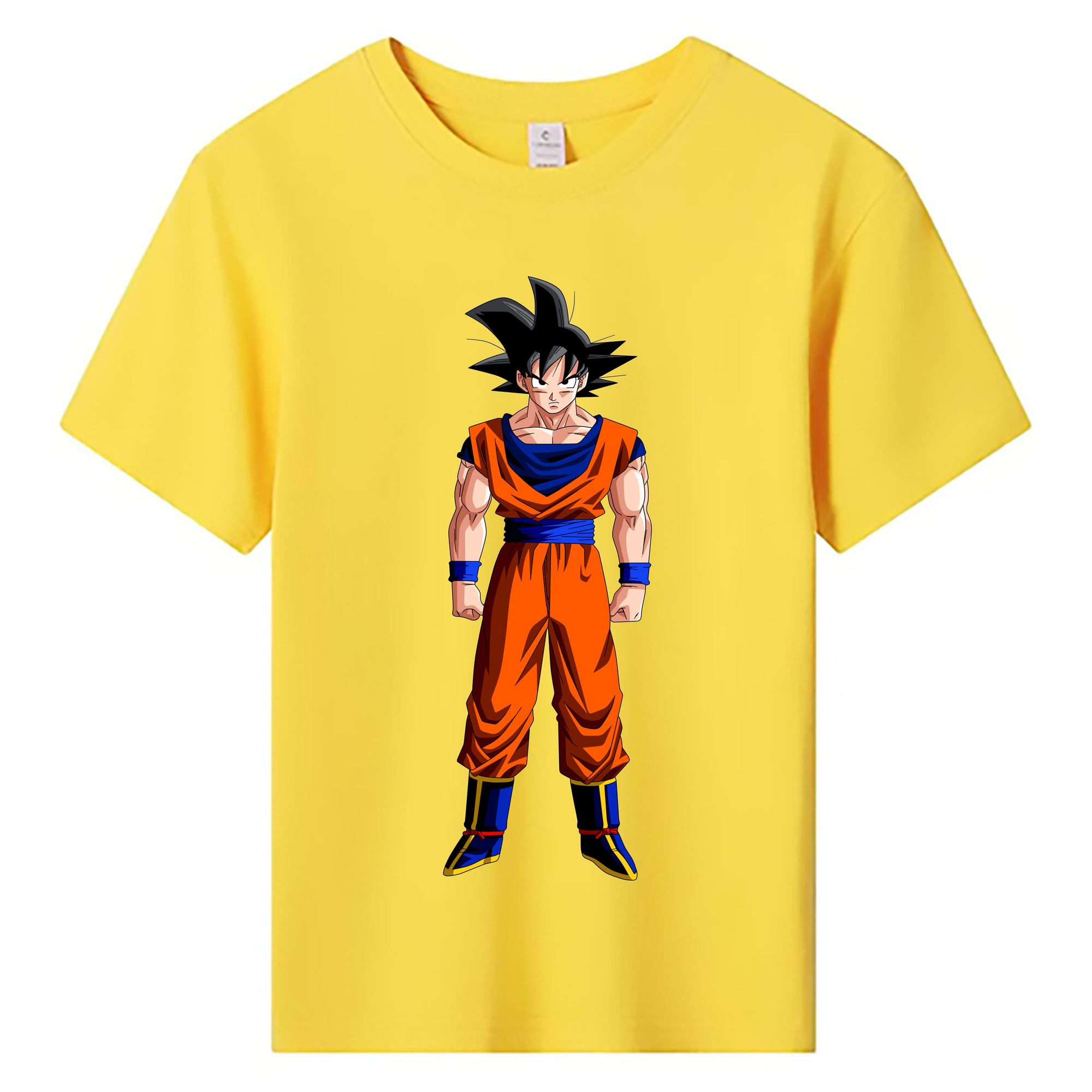 （画像用） ドラゴンボール 孫悟空（そん ごくう）Son Goku カカロット DRAGON BALL Kakarotto 綿100％キッズTシャツ（フロントプリント）