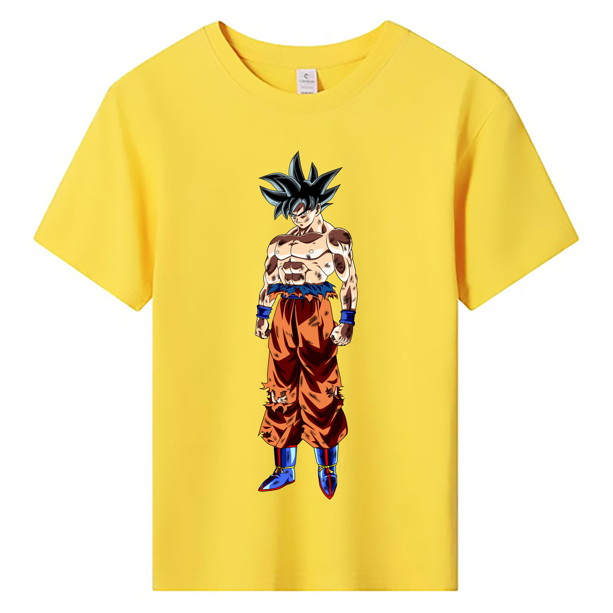 （画像用） ドラゴンボール 孫悟空（そん ごくう）Son Goku カカロット DRAGON BALL Kakarotto 綿100％キッズTシャツ（フロントプリント）