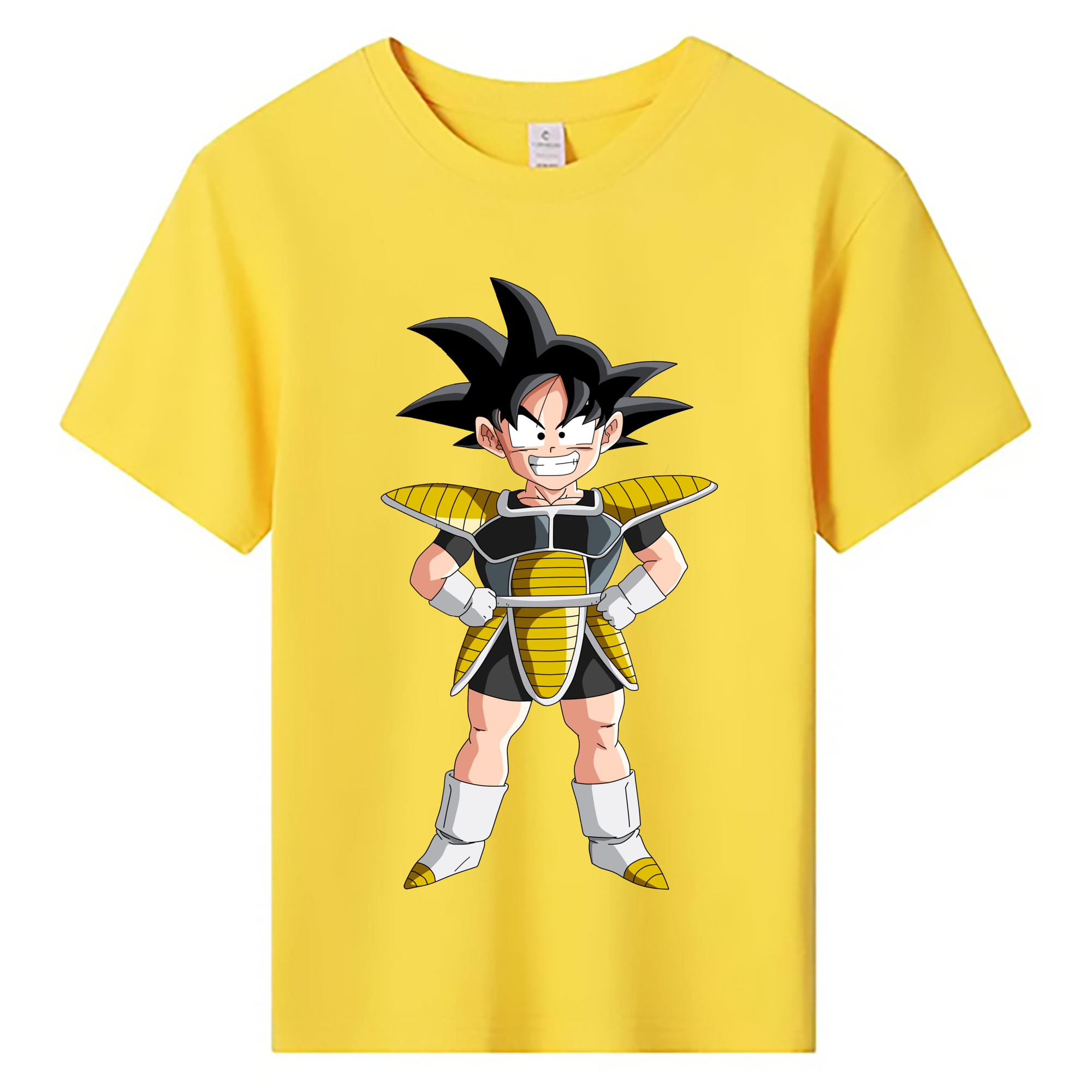 （画像用） ドラゴンボール 孫悟空（そん ごくう）Son Goku カカロット DRAGON BALL Kakarotto 綿100％キッズTシャツ（フロントプリント）