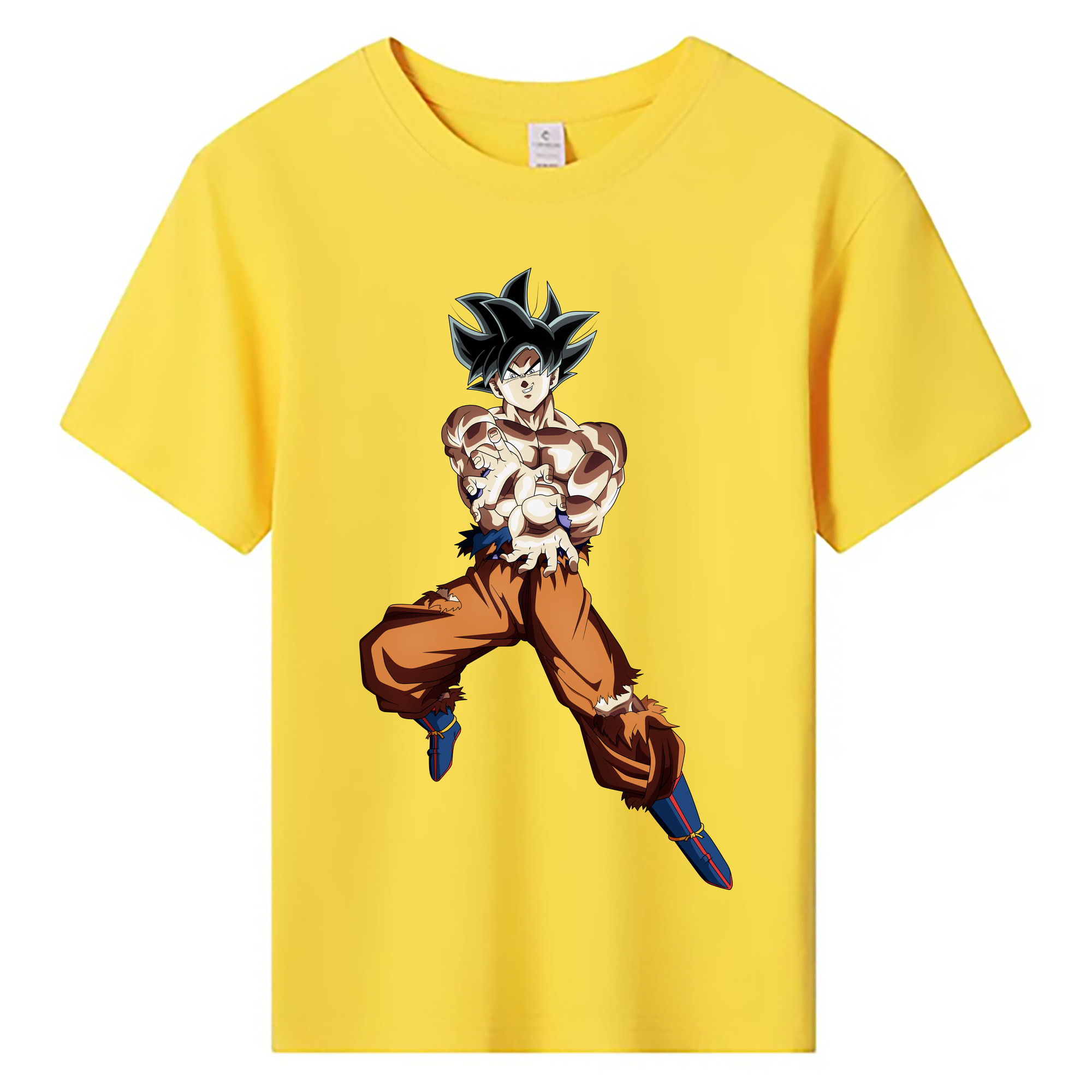 （画像用） ドラゴンボール 孫悟空（そん ごくう）Son Goku カカロット DRAGON BALL Kakarotto 綿100％キッズTシャツ（フロントプリント）