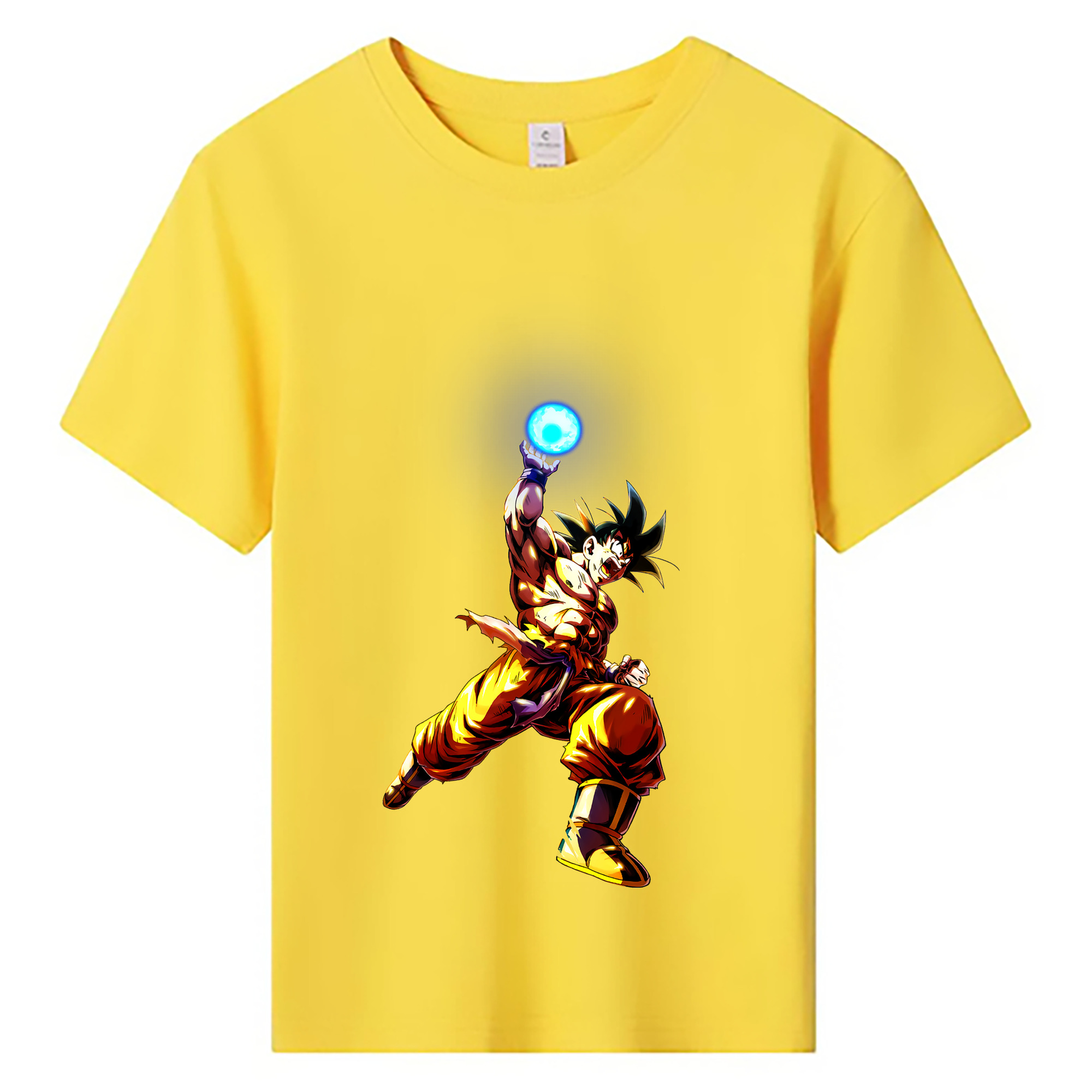 （画像用） ドラゴンボール 孫悟空（そん ごくう）Son Goku カカロット DRAGON BALL Kakarotto 綿100％キッズTシャツ（フロントプリント）