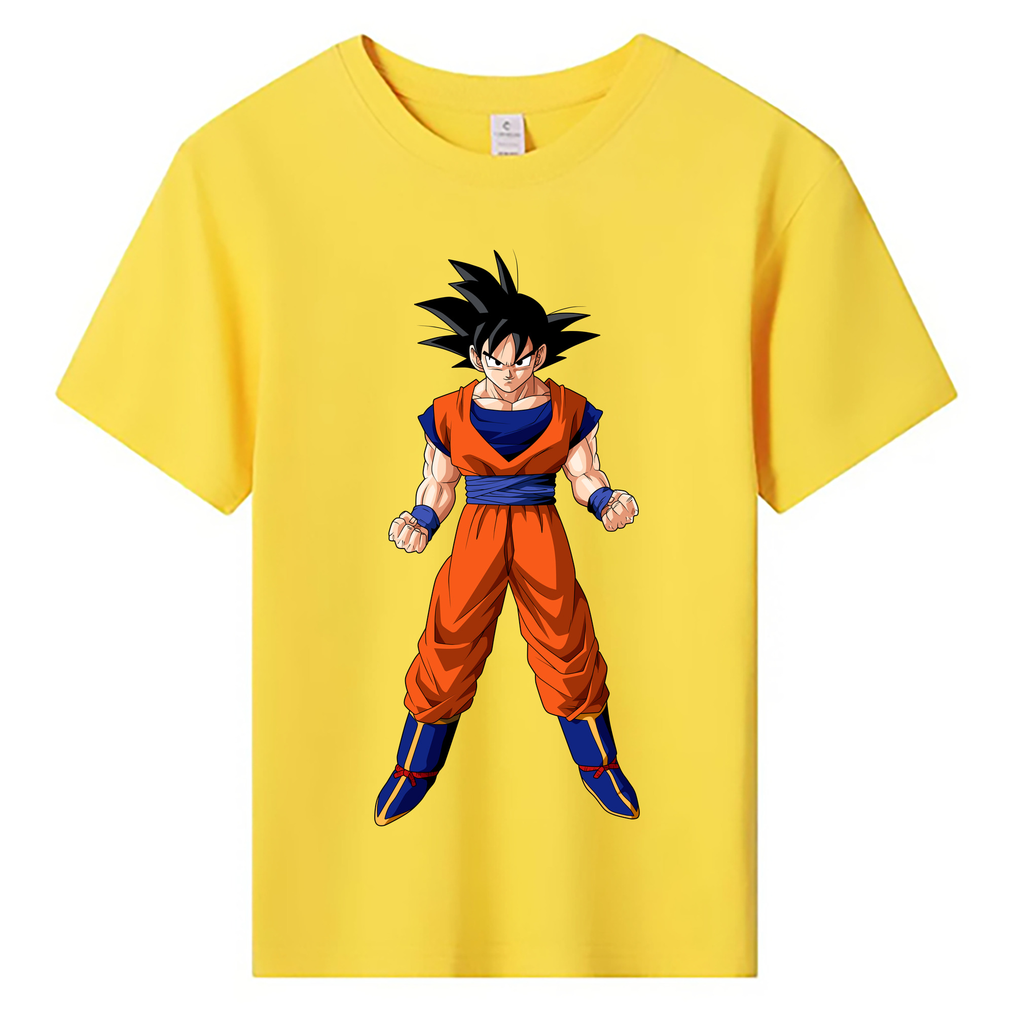 （画像用） ドラゴンボール 孫悟空（そん ごくう）Son Goku カカロット DRAGON BALL Kakarotto 綿100％キッズTシャツ（フロントプリント）