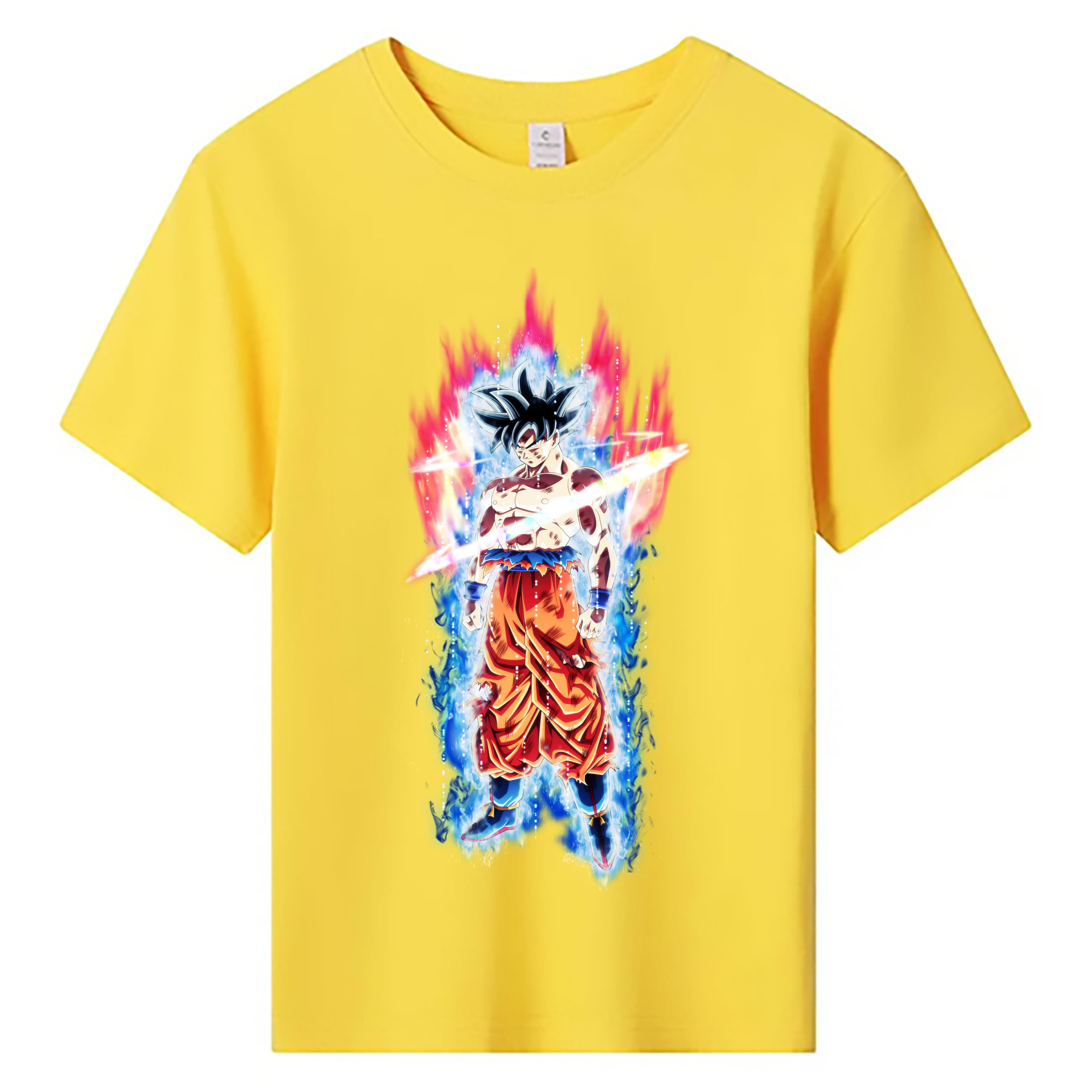 （画像用） ドラゴンボール 孫悟空（そん ごくう）Son Goku カカロット DRAGON BALL Kakarotto 綿100％キッズTシャツ（フロントプリント）