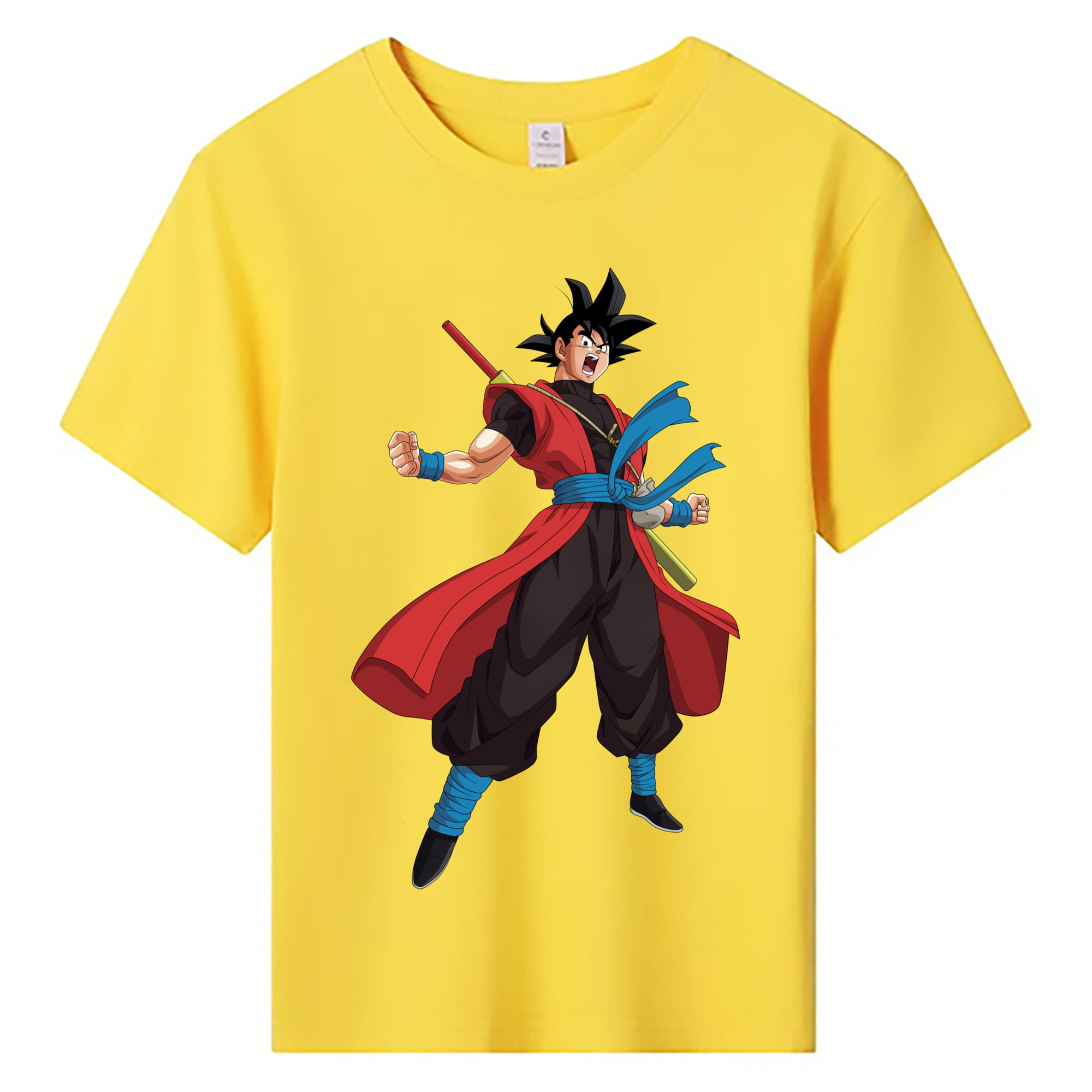 （画像用） ドラゴンボール 孫悟空（そん ごくう）Son Goku カカロット DRAGON BALL Kakarotto 綿100％キッズTシャツ（フロントプリント）