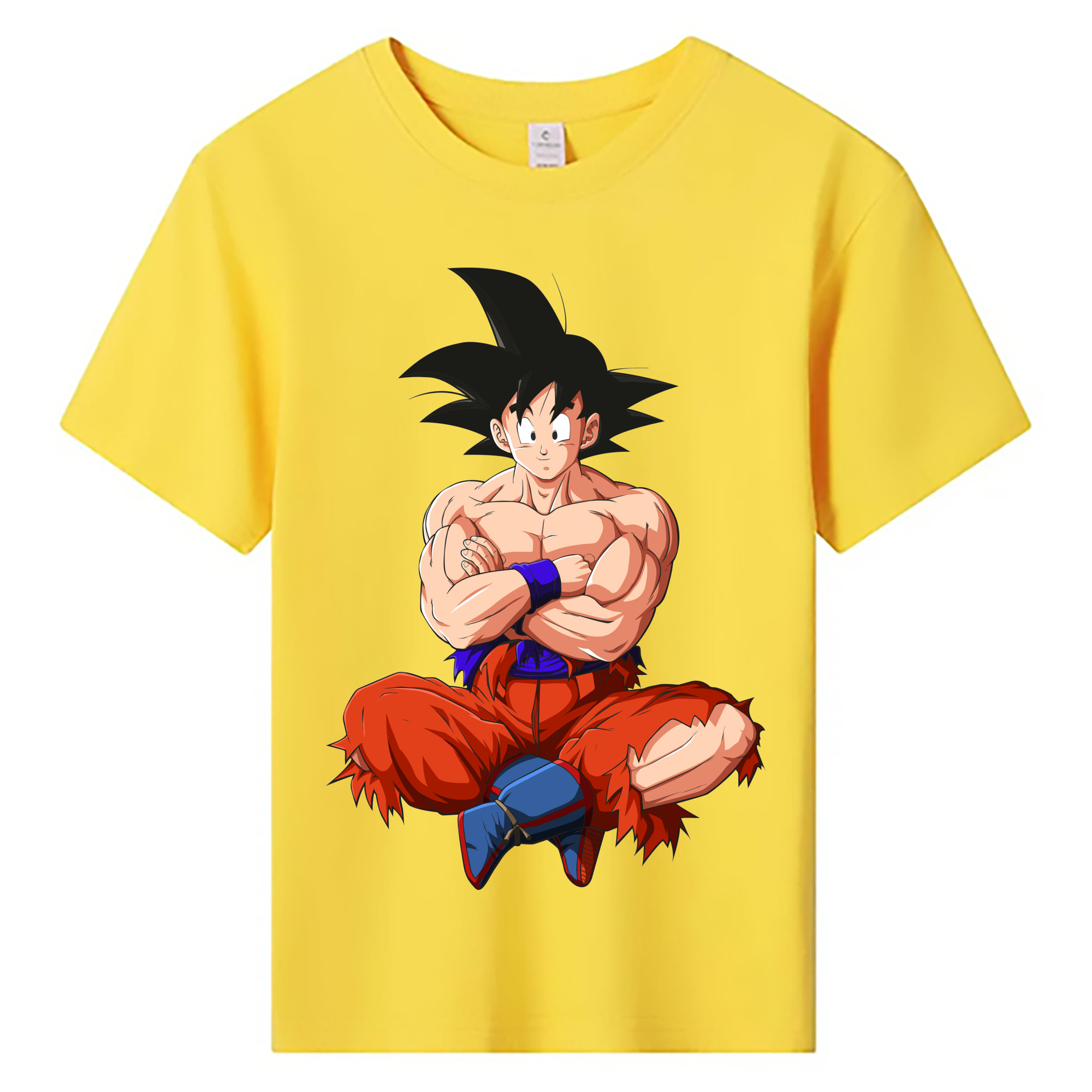 （画像用） ドラゴンボール 孫悟空（そん ごくう）Son Goku カカロット DRAGON BALL Kakarotto 綿100％キッズTシャツ（フロントプリント）
