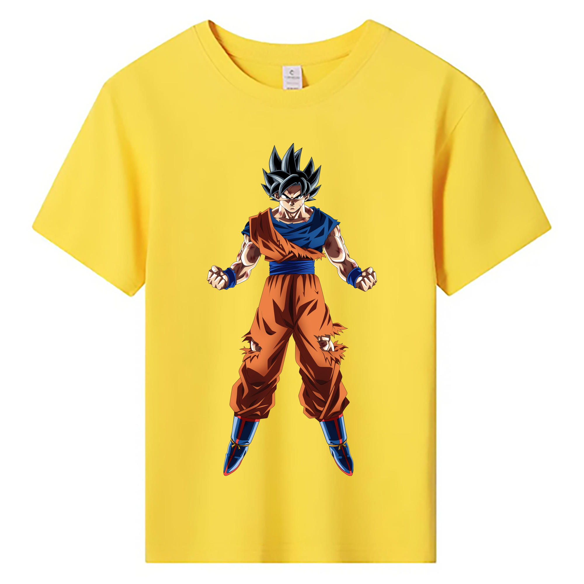 （画像用） ドラゴンボール 孫悟空（そん ごくう）Son Goku カカロット DRAGON BALL Kakarotto 綿100％キッズTシャツ（フロントプリント）