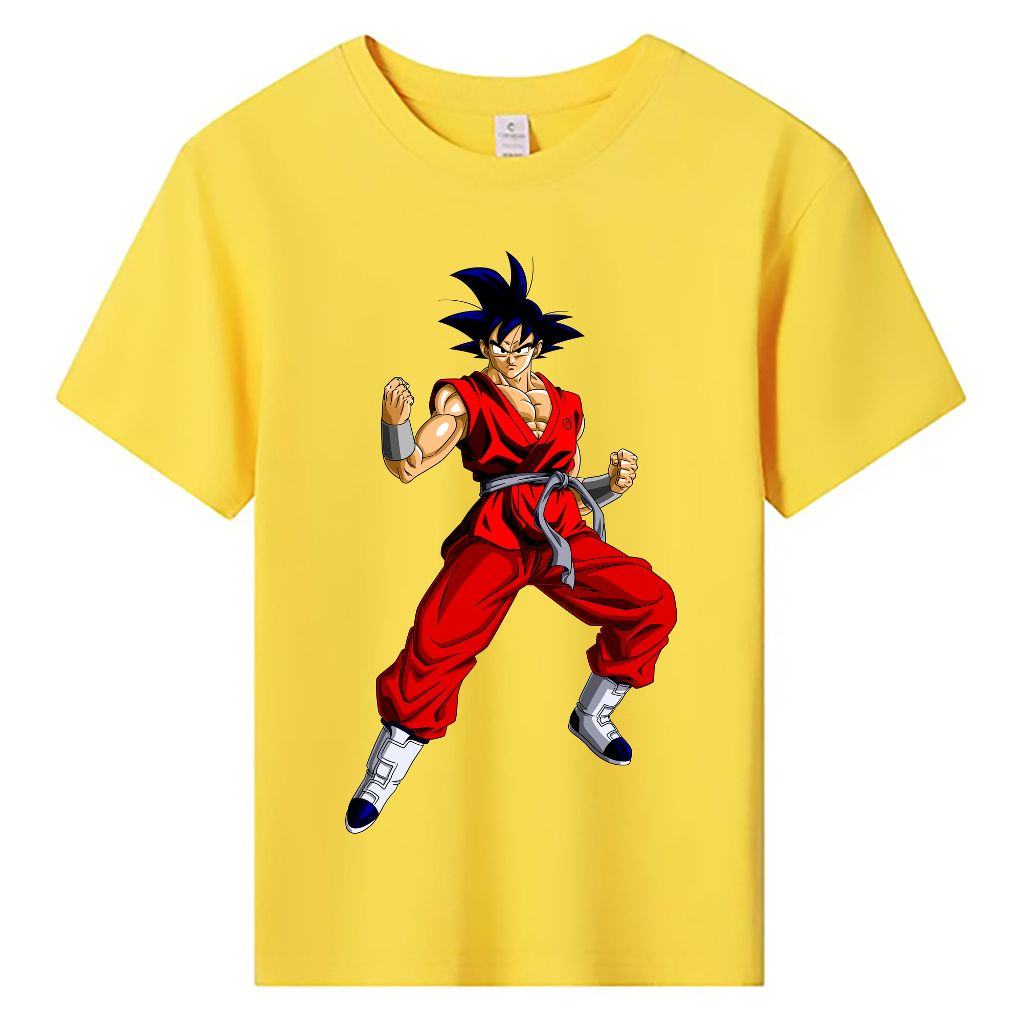 （画像用） ドラゴンボール 孫悟空（そん ごくう）Son Goku カカロット DRAGON BALL Kakarotto 綿100％キッズTシャツ（フロントプリント）