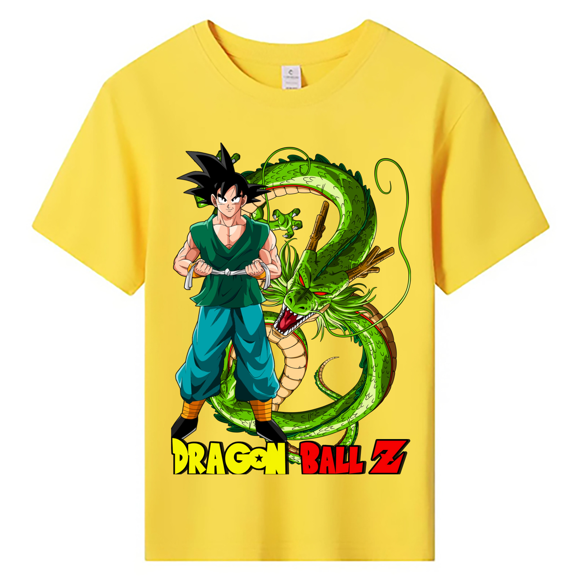 （画像用） ドラゴンボール 孫悟空（そん ごくう）Son Goku カカロット DRAGON BALL Kakarotto 綿100％キッズTシャツ（フロントプリント）