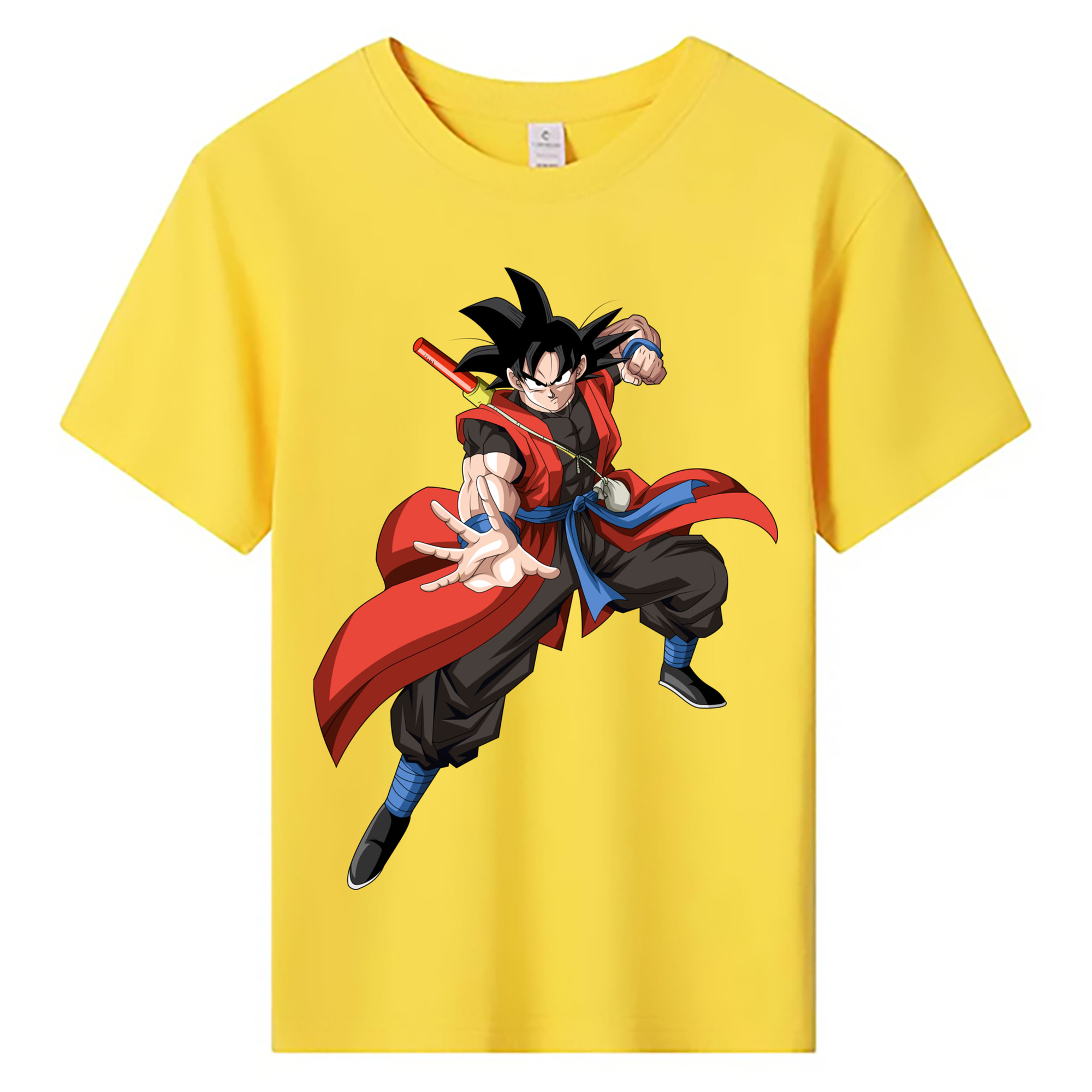 （画像用） ドラゴンボール 孫悟空（そん ごくう）Son Goku カカロット DRAGON BALL Kakarotto 綿100％キッズTシャツ（フロントプリント）