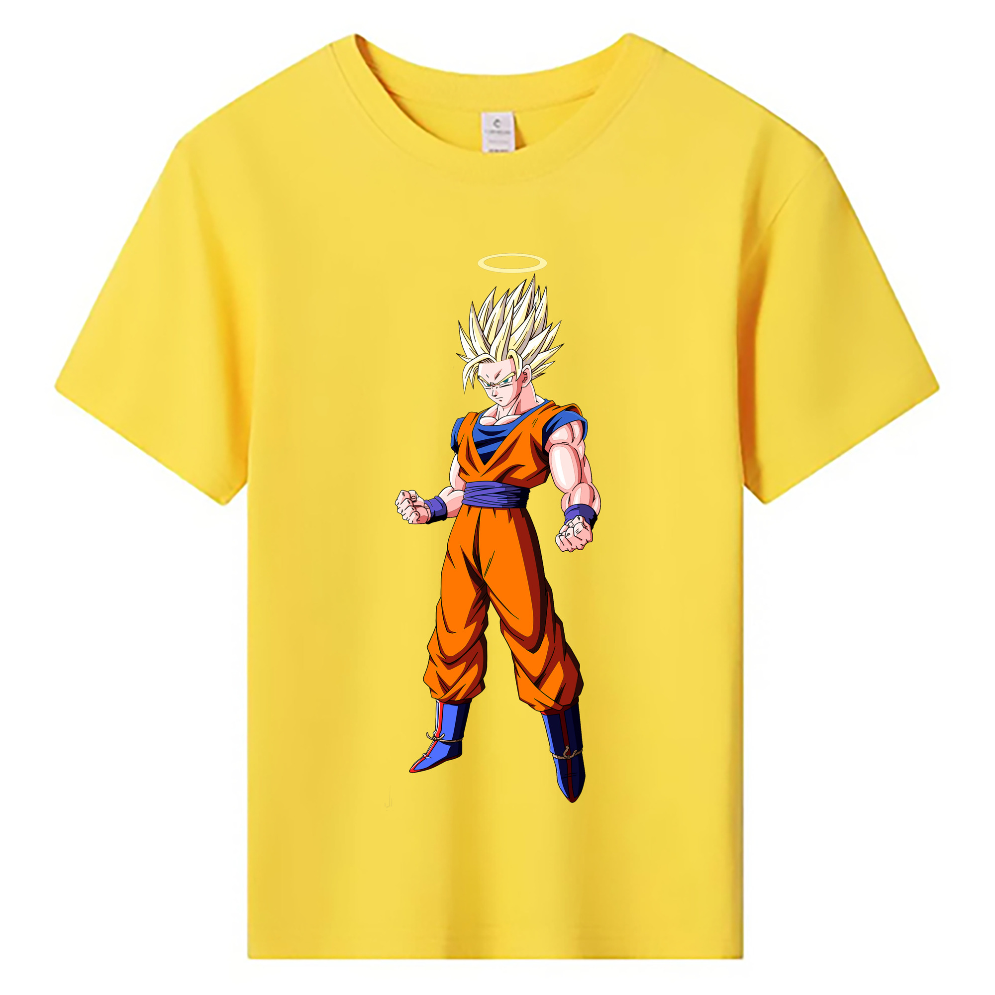 （画像用） ドラゴンボール 孫悟空（そん ごくう）Son Goku カカロット DRAGON BALL Kakarotto 綿100％キッズTシャツ（フロントプリント）