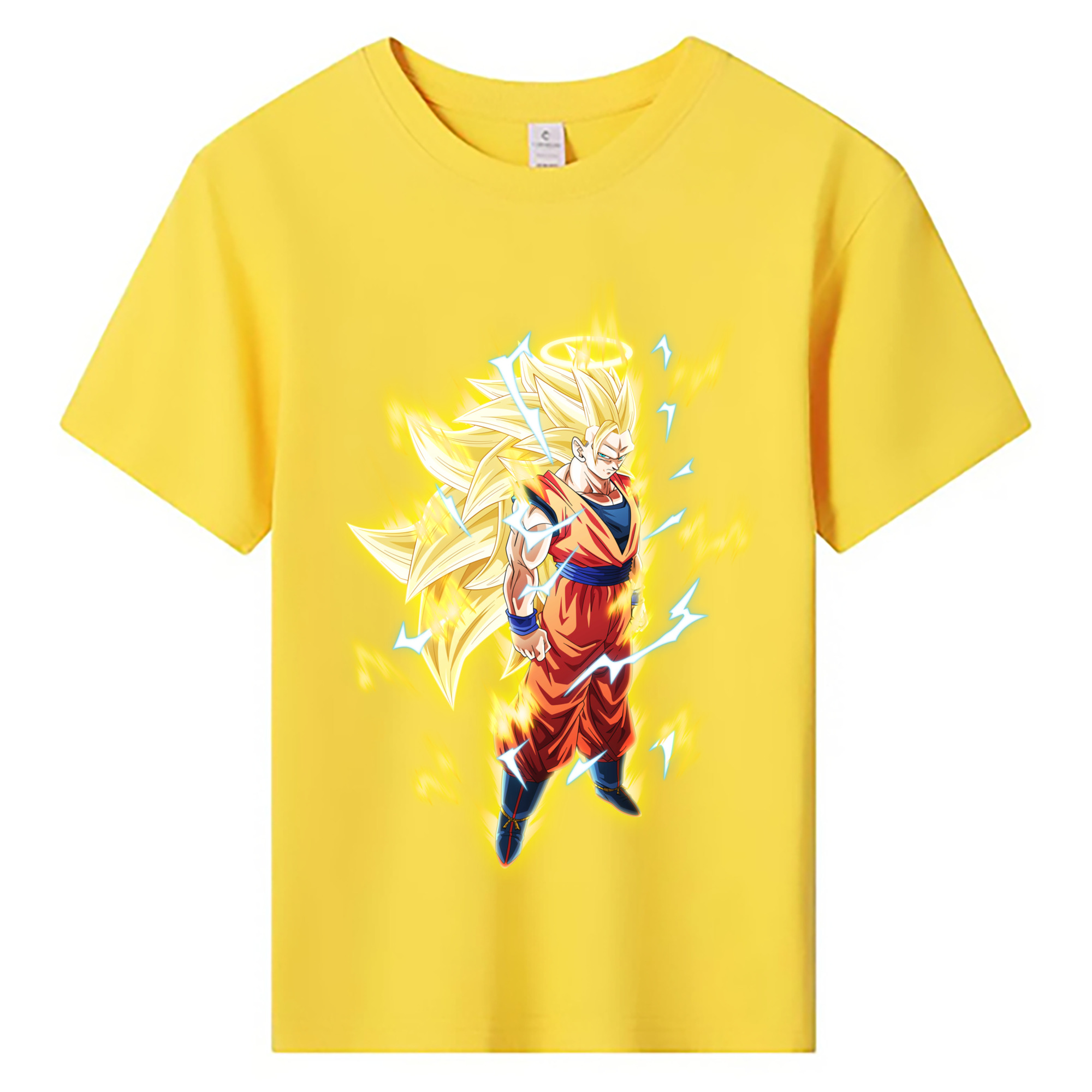 （画像用） ドラゴンボール 孫悟空（そん ごくう）Son Goku カカロット DRAGON BALL Kakarotto 綿100％キッズTシャツ（フロントプリント）