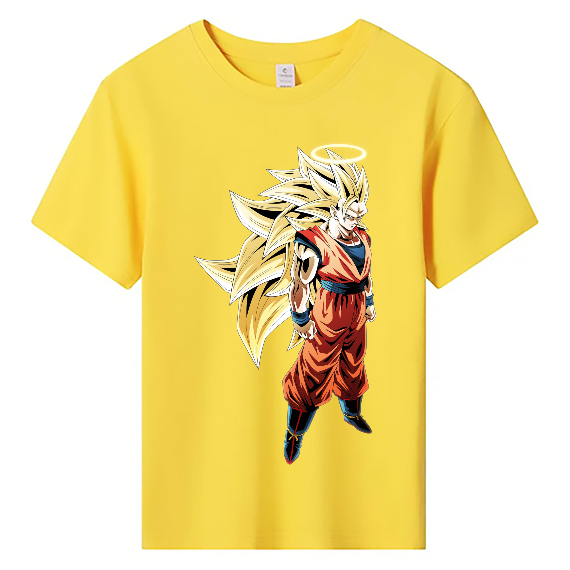 （画像用） ドラゴンボール 孫悟空（そん ごくう）Son Goku カカロット DRAGON BALL Kakarotto 綿100％キッズTシャツ（フロントプリント）