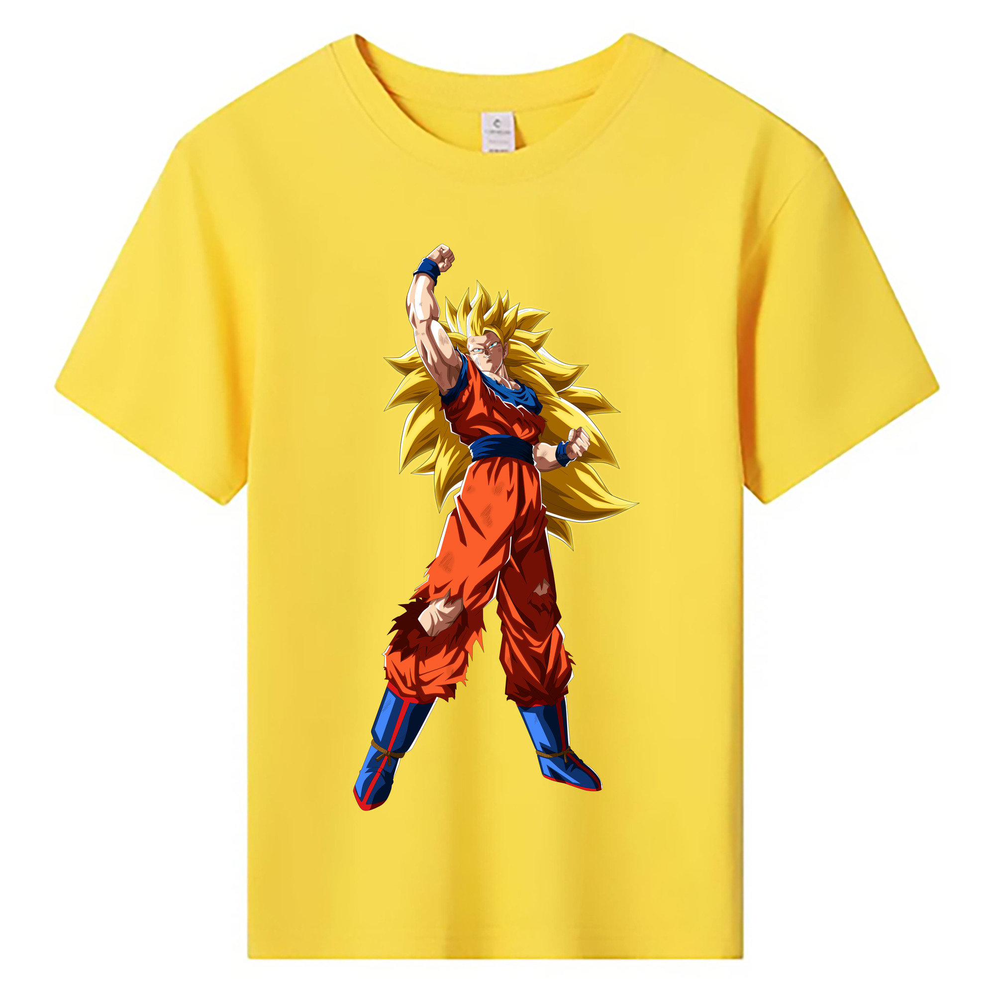 （画像用） ドラゴンボール 孫悟空（そん ごくう）Son Goku カカロット DRAGON BALL Kakarotto 綿100％キッズTシャツ（フロントプリント）
