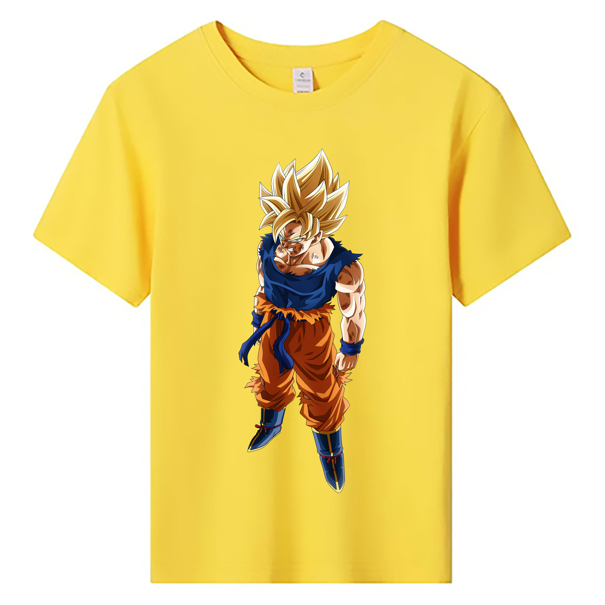 （画像用） ドラゴンボール 孫悟空（そん ごくう）Son Goku カカロット DRAGON BALL Kakarotto 綿100％キッズTシャツ（フロントプリント）