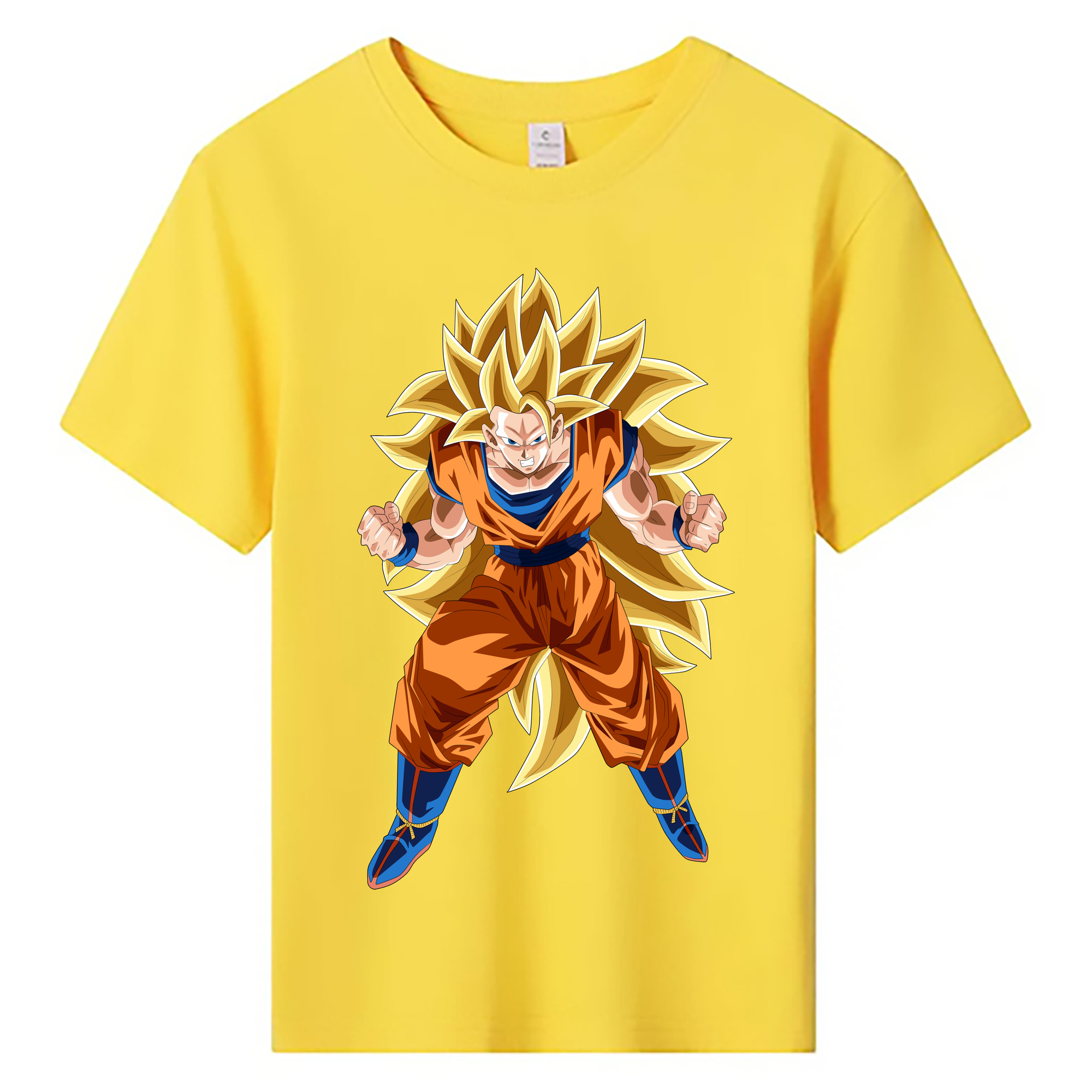 （画像用） ドラゴンボール 孫悟空（そん ごくう）Son Goku カカロット DRAGON BALL Kakarotto 綿100％キッズTシャツ（フロントプリント）