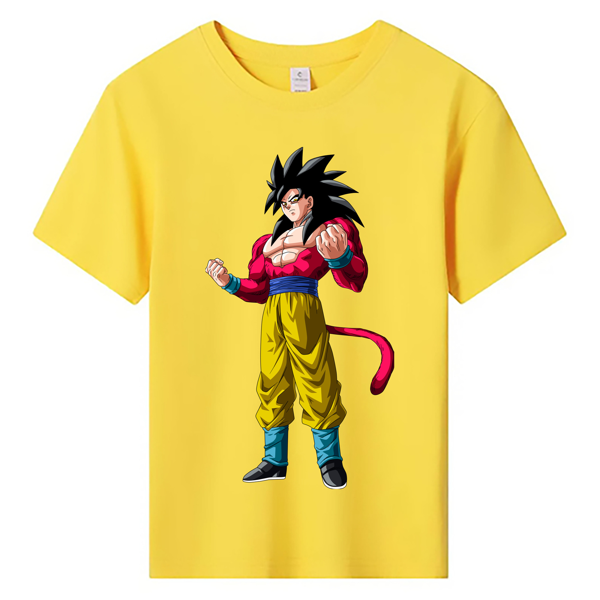 （画像用） ドラゴンボール 孫悟空（そん ごくう）Son Goku カカロット DRAGON BALL Kakarotto 綿100％キッズTシャツ（フロントプリント）