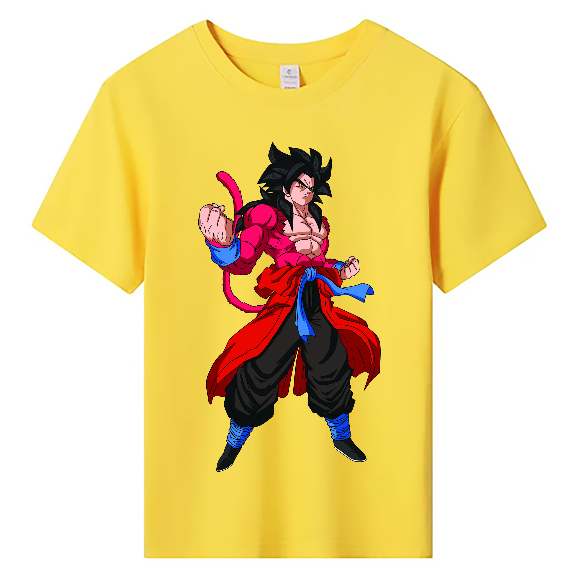 （画像用） ドラゴンボール 孫悟空（そん ごくう）Son Goku カカロット DRAGON BALL Kakarotto 綿100％キッズTシャツ（フロントプリント）