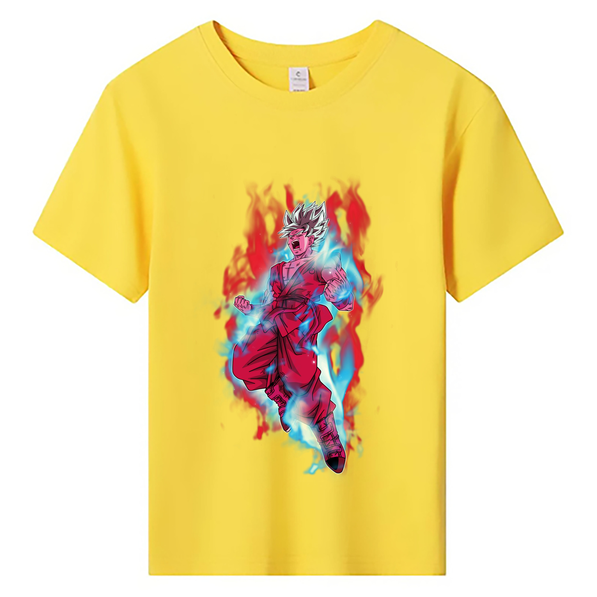 （画像用） ドラゴンボール 孫悟空（そん ごくう）Son Goku カカロット DRAGON BALL Kakarotto 綿100％キッズTシャツ（フロントプリント）
