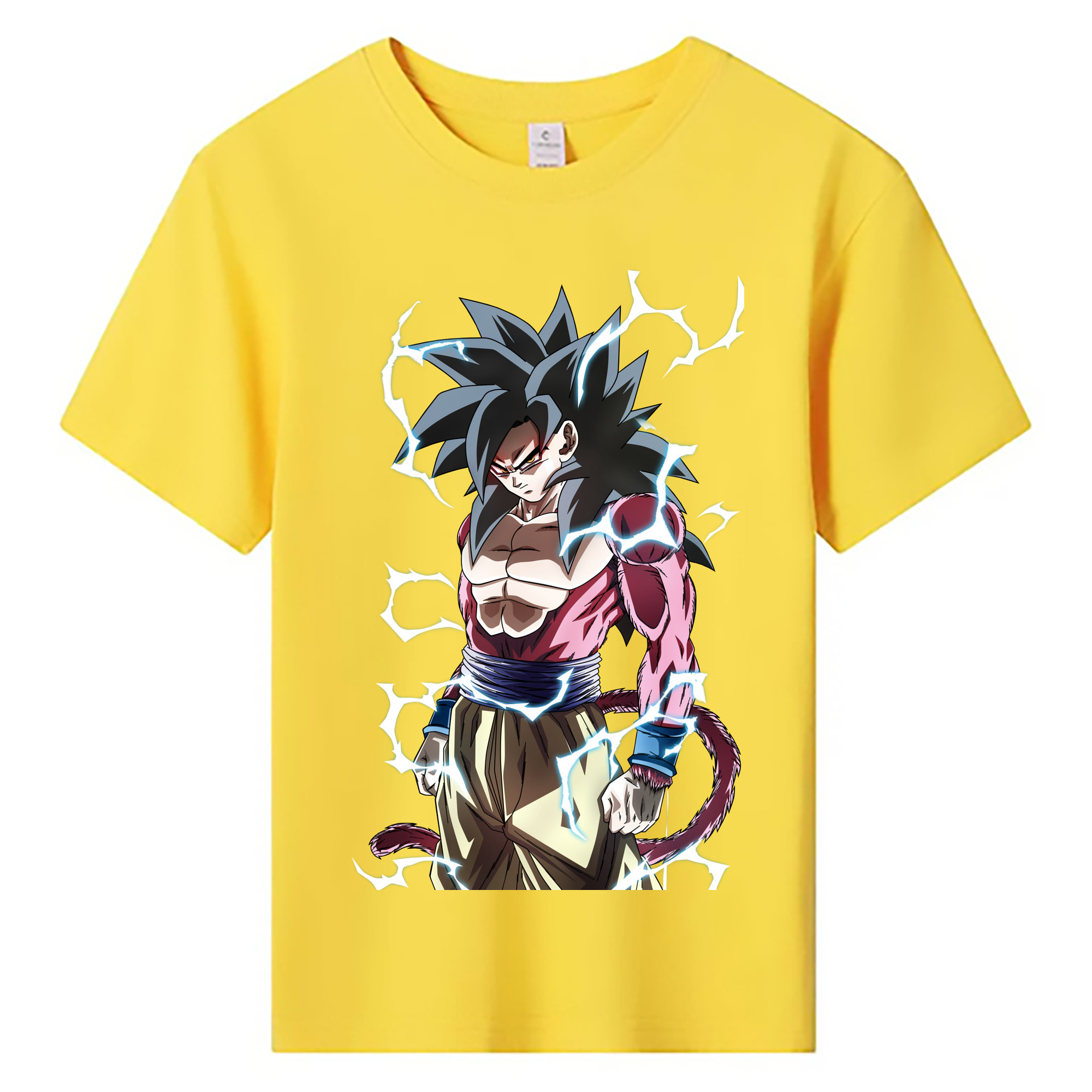 （画像用） ドラゴンボール 孫悟空（そん ごくう）Son Goku カカロット DRAGON BALL Kakarotto 綿100％キッズTシャツ（フロントプリント）