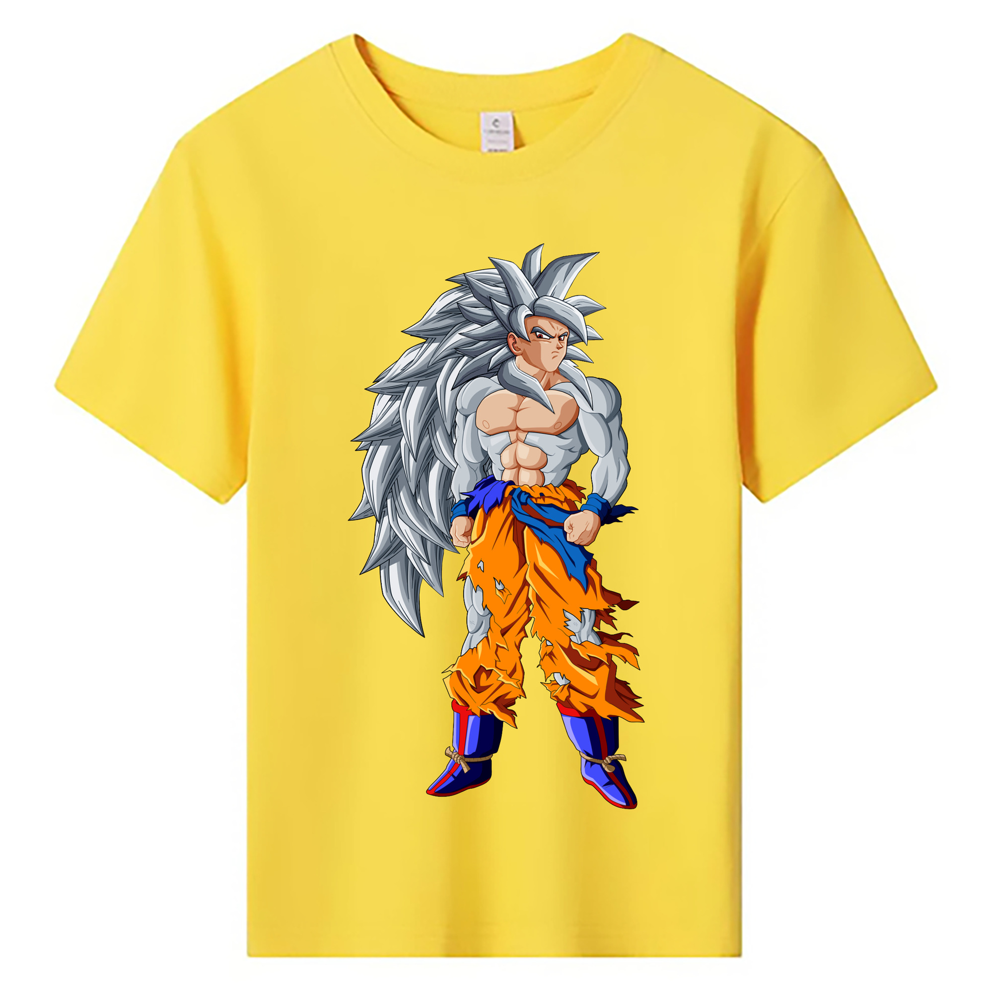 （画像用） ドラゴンボール 孫悟空（そん ごくう）Son Goku カカロット DRAGON BALL Kakarotto 綿100％キッズTシャツ（フロントプリント）
