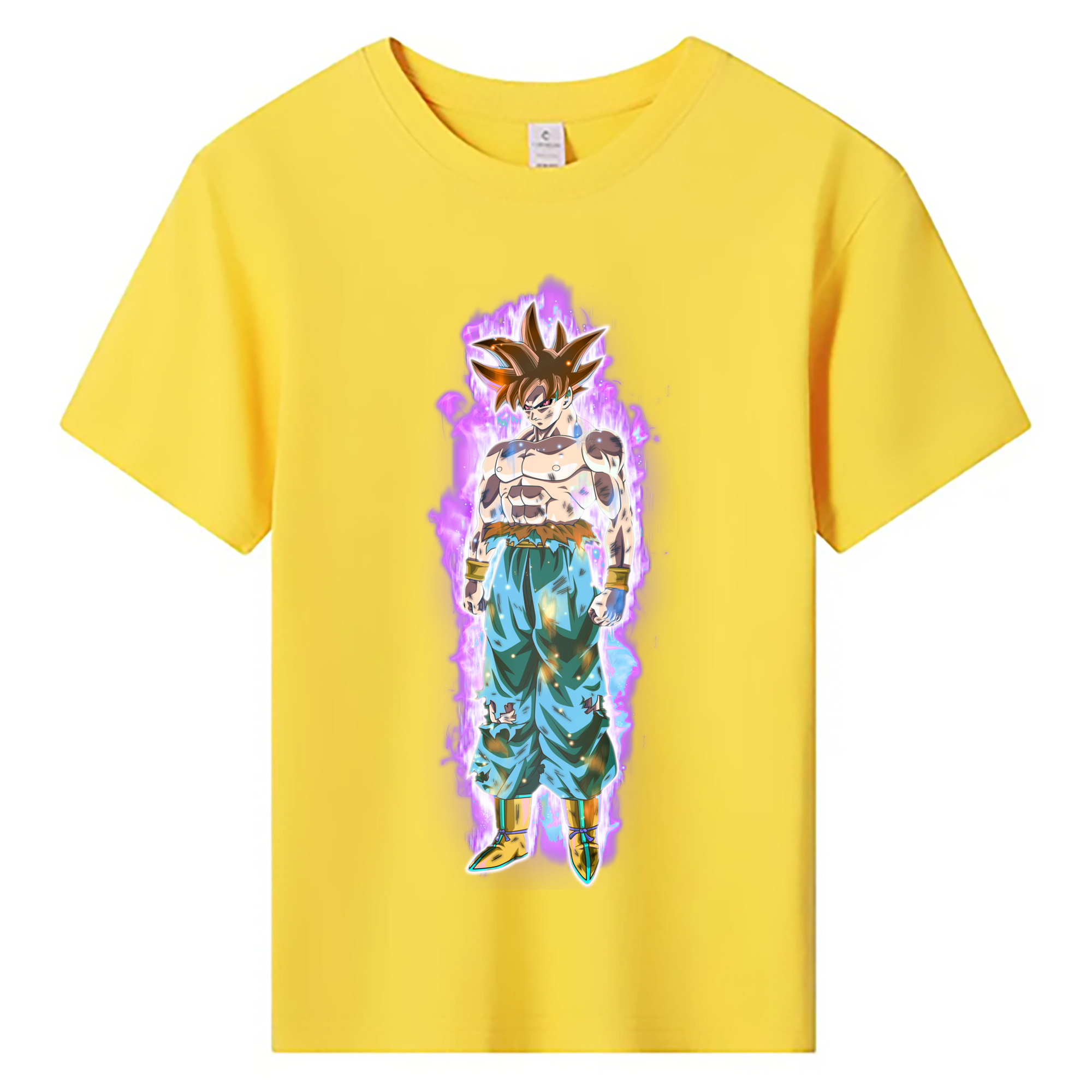 （画像用） ドラゴンボール 孫悟空（そん ごくう）Son Goku カカロット DRAGON BALL Kakarotto 綿100％キッズTシャツ（フロントプリント）