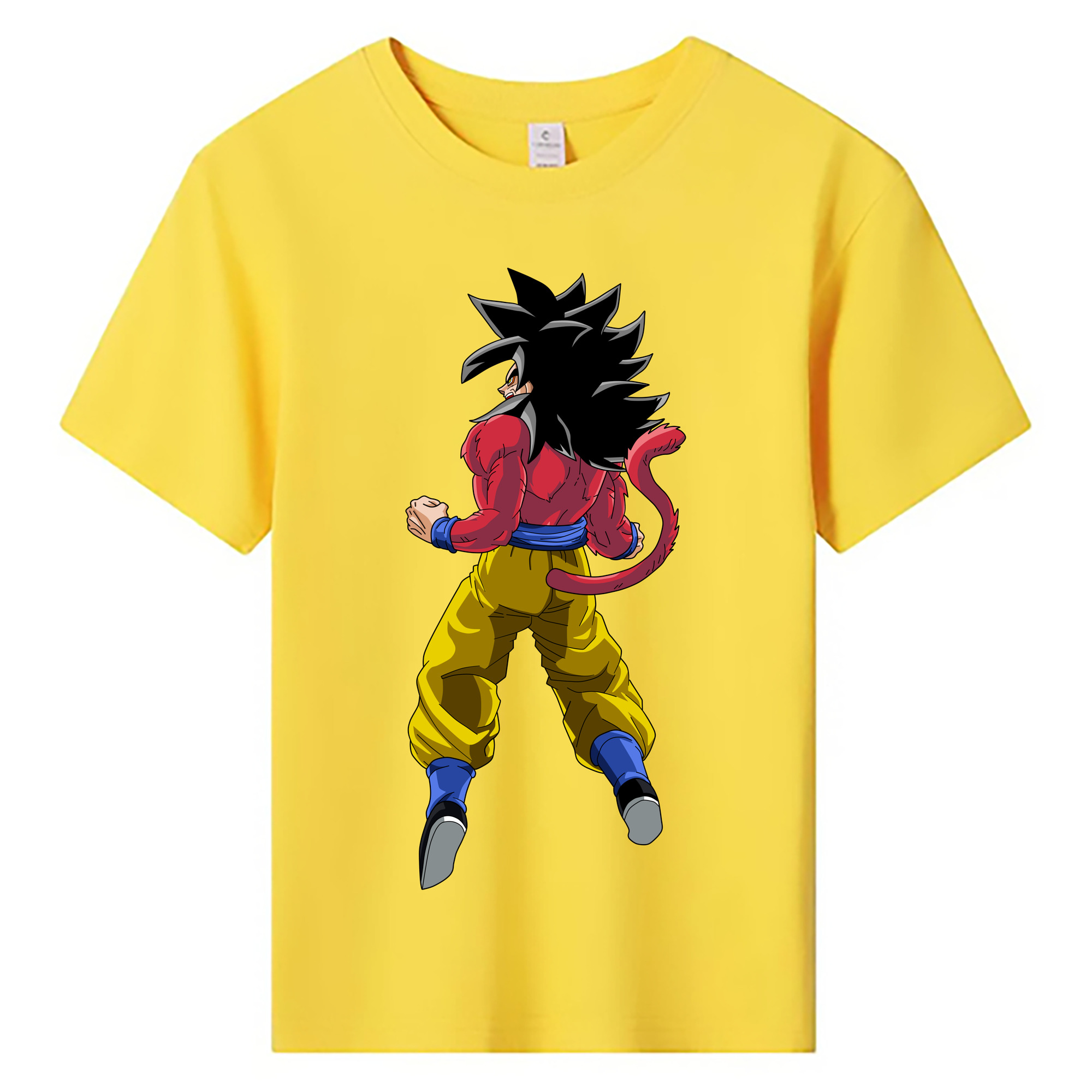 （画像用） ドラゴンボール 孫悟空（そん ごくう）Son Goku カカロット DRAGON BALL Kakarotto 綿100％キッズTシャツ（フロントプリント）
