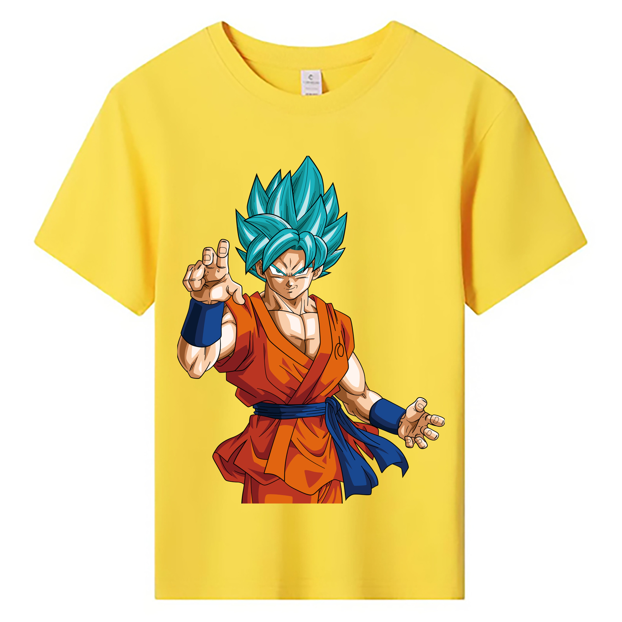 （画像用） ドラゴンボール 孫悟空（そん ごくう）Son Goku カカロット DRAGON BALL Kakarotto 綿100％キッズTシャツ（フロントプリント）