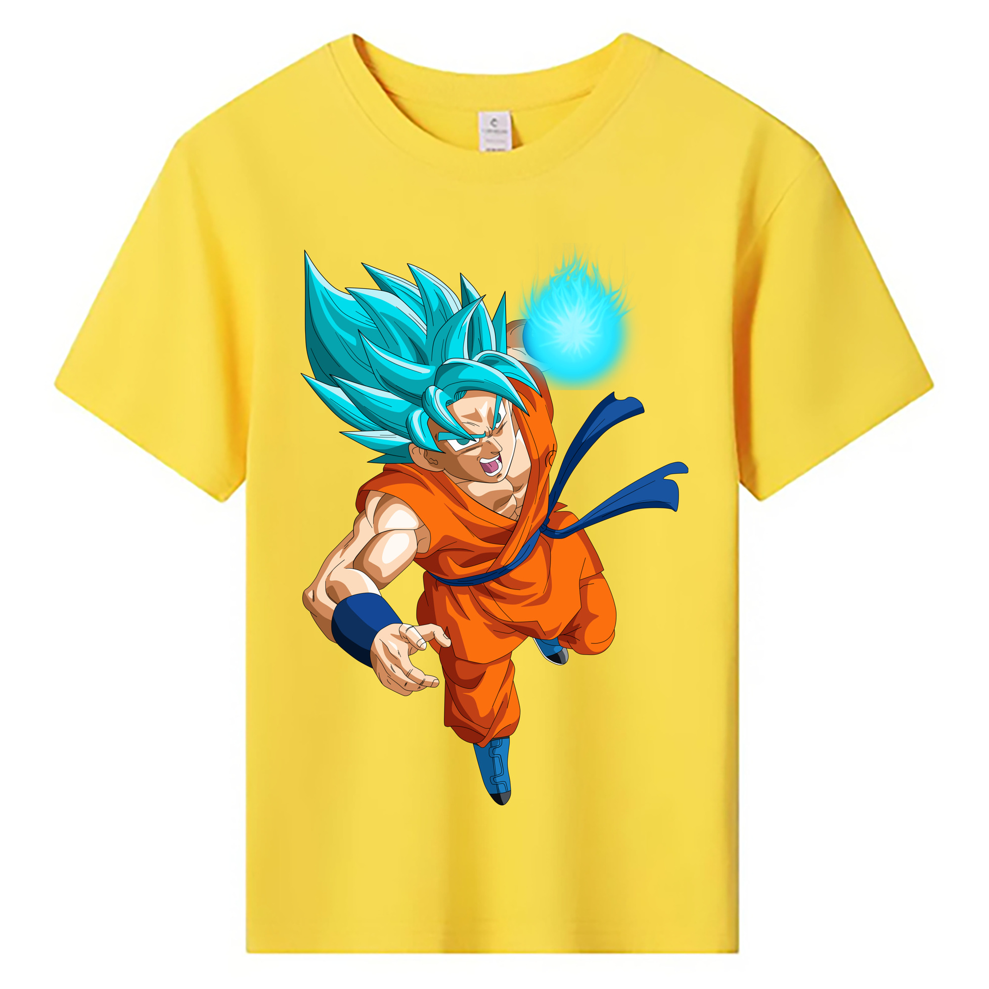 （画像用） ドラゴンボール 孫悟空（そん ごくう）Son Goku カカロット DRAGON BALL Kakarotto 綿100％キッズTシャツ（フロントプリント）