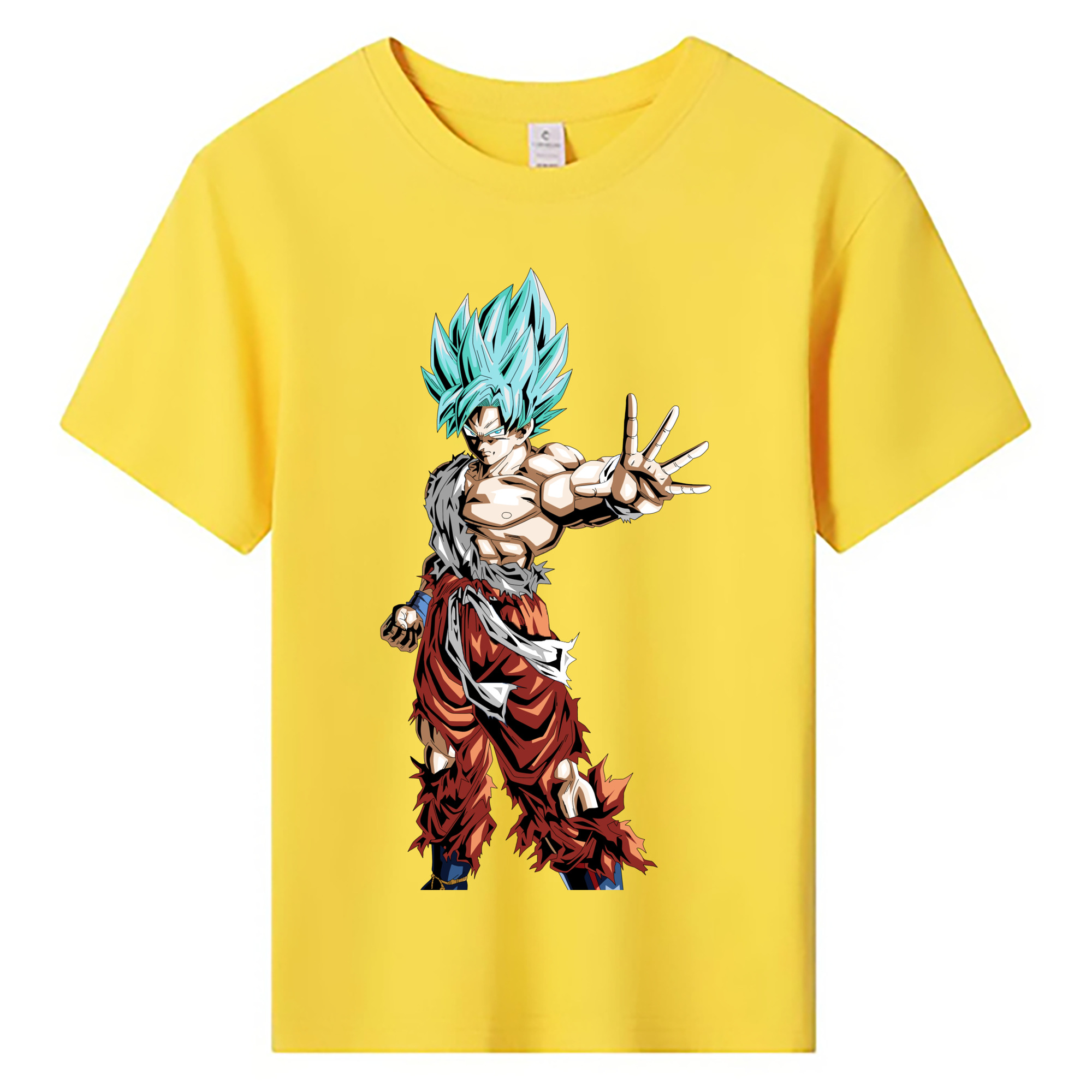 （画像用） ドラゴンボール 孫悟空（そん ごくう）Son Goku カカロット DRAGON BALL Kakarotto 綿100％キッズTシャツ（フロントプリント）