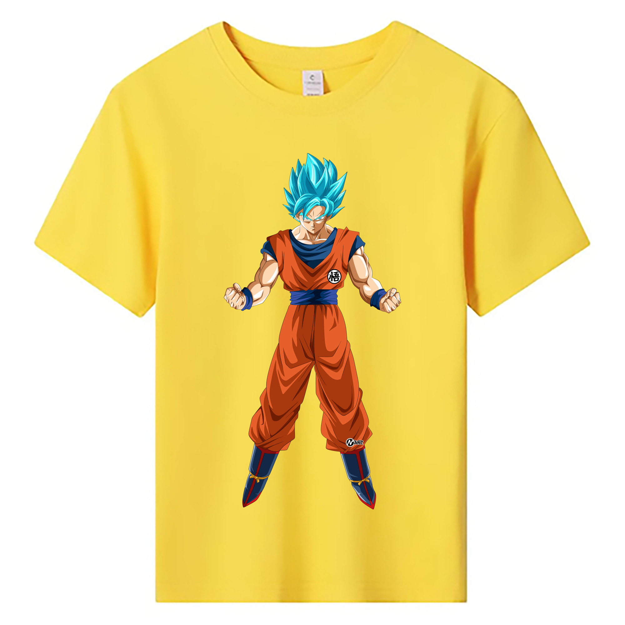 （画像用） ドラゴンボール 孫悟空（そん ごくう）Son Goku カカロット DRAGON BALL Kakarotto 綿100％キッズTシャツ（フロントプリント）
