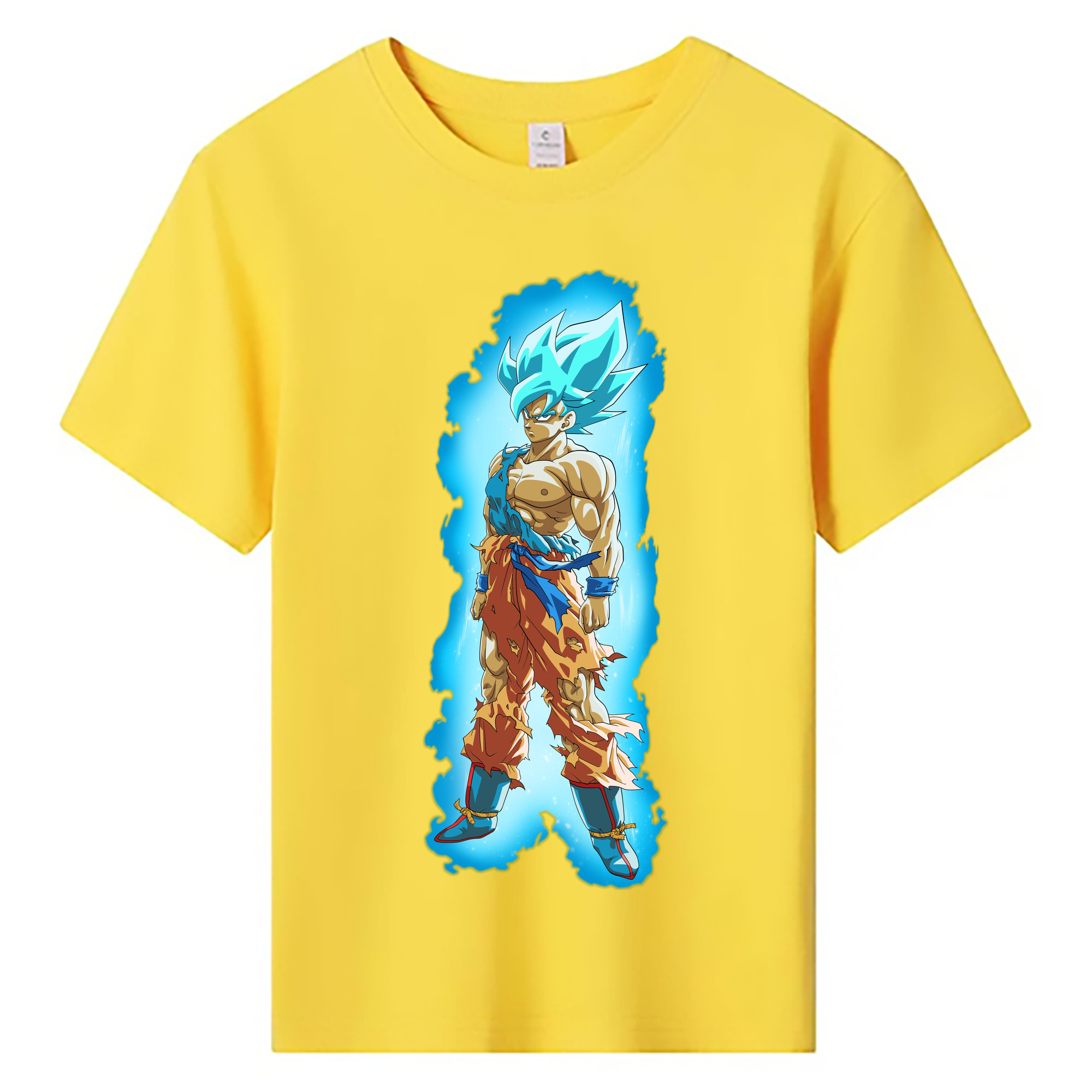（画像用） ドラゴンボール 孫悟空（そん ごくう）Son Goku カカロット DRAGON BALL Kakarotto 綿100％キッズTシャツ（フロントプリント）