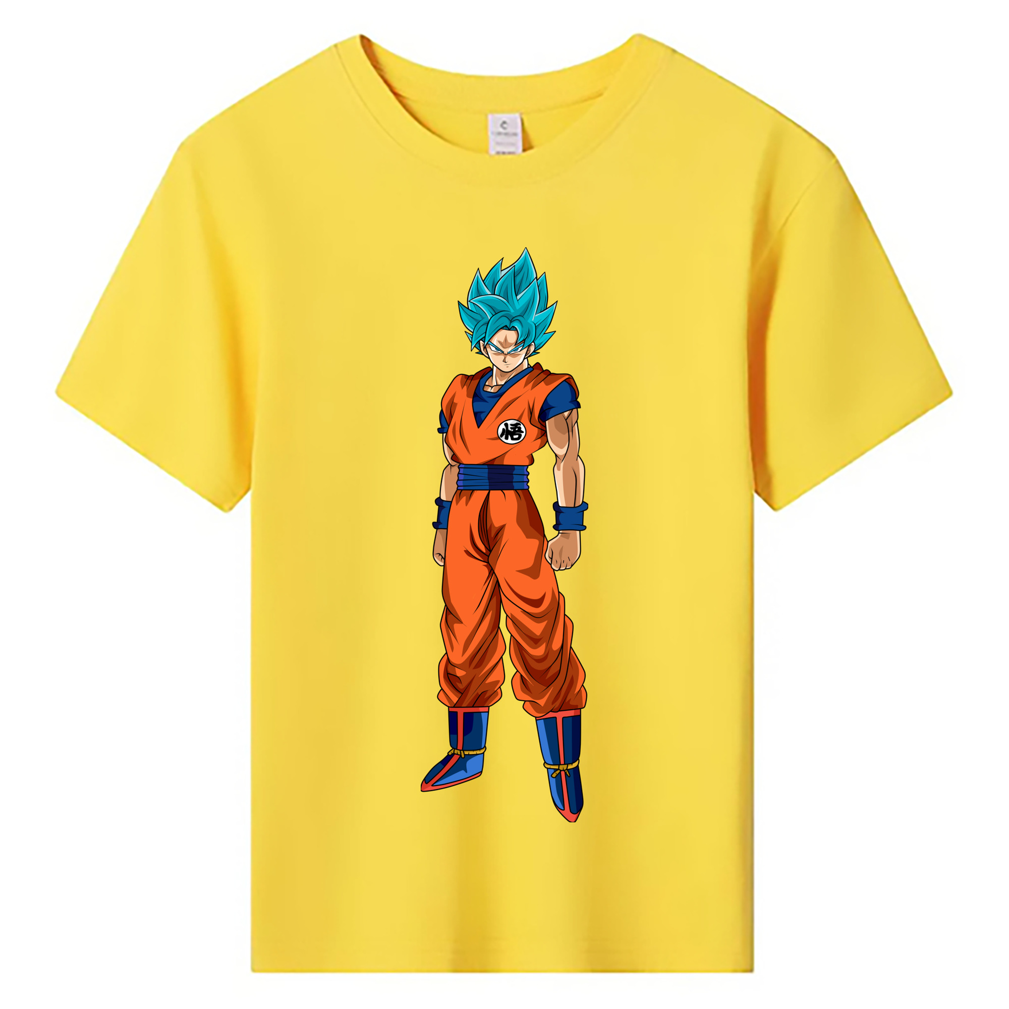 （画像用） ドラゴンボール 孫悟空（そん ごくう）Son Goku カカロット DRAGON BALL Kakarotto 綿100％キッズTシャツ（フロントプリント）