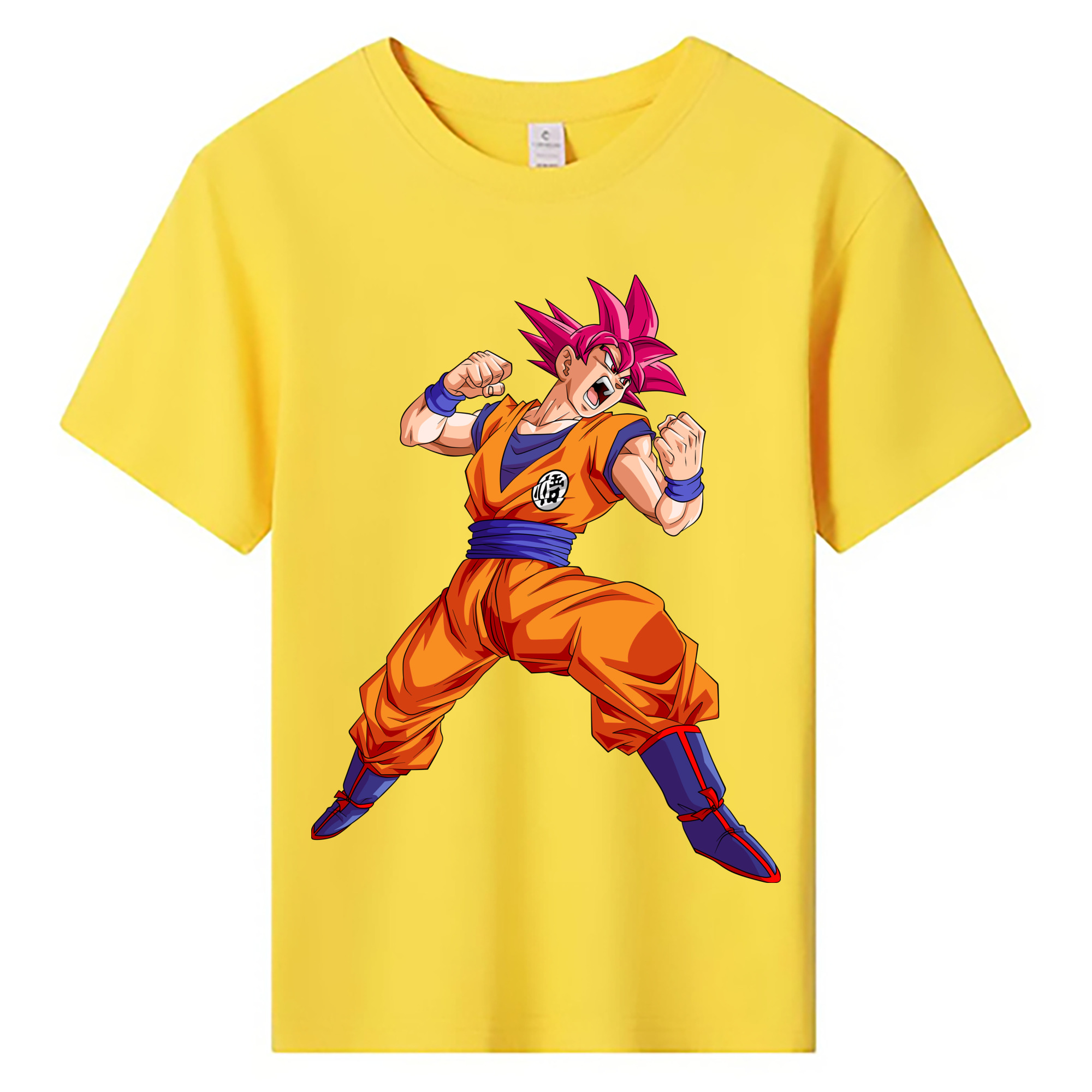 （画像用） ドラゴンボール 孫悟空（そん ごくう）Son Goku カカロット DRAGON BALL Kakarotto 綿100％キッズTシャツ（フロントプリント）