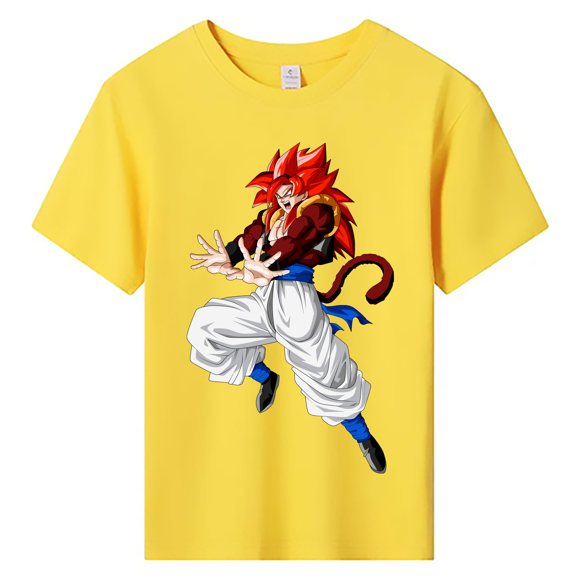 （画像用） ドラゴンボール 孫悟空（そん ごくう）Son Goku カカロット DRAGON BALL Kakarotto 綿100％キッズTシャツ（フロントプリント）