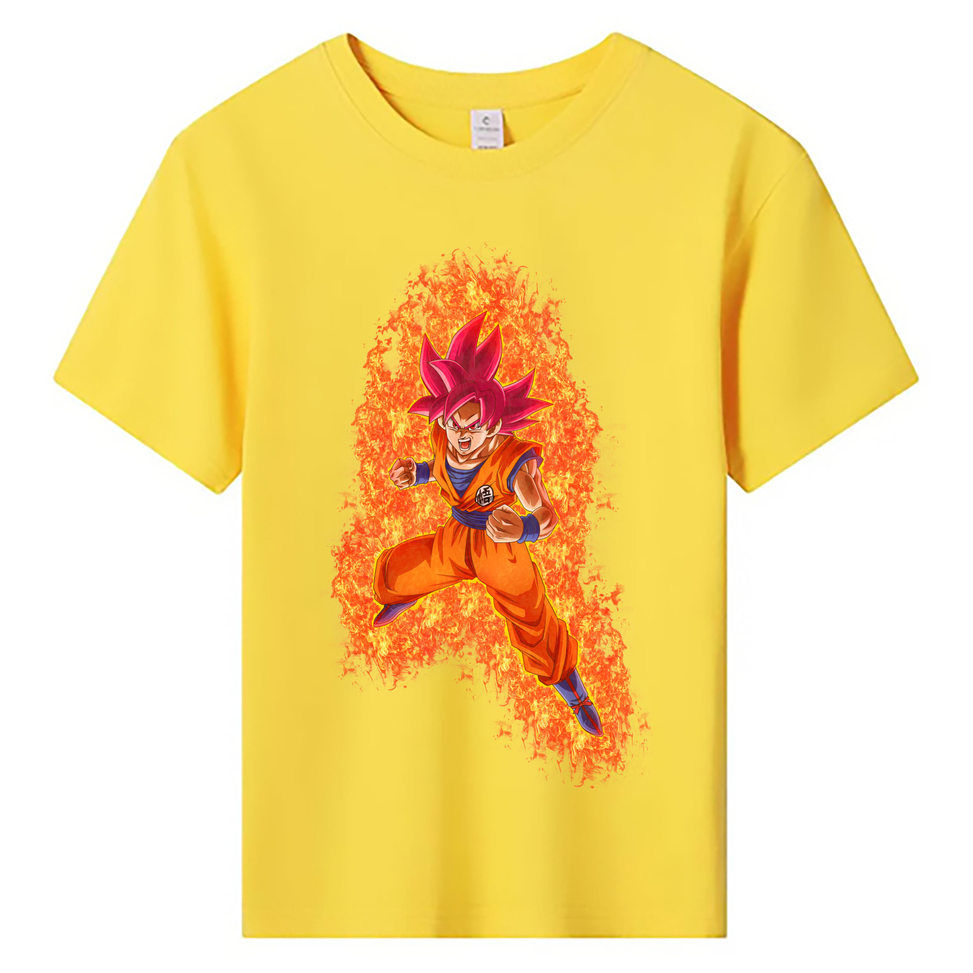 （画像用） ドラゴンボール 孫悟空（そん ごくう）Son Goku カカロット DRAGON BALL Kakarotto 綿100％キッズTシャツ（フロントプリント）