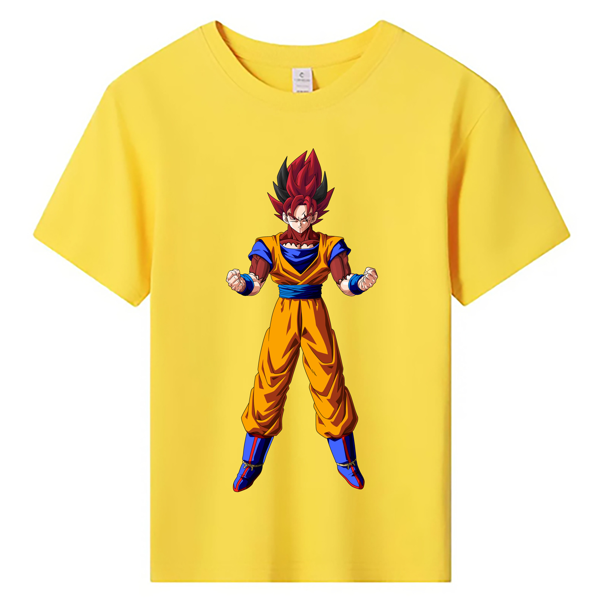 （画像用） ドラゴンボール 孫悟空（そん ごくう）Son Goku カカロット DRAGON BALL Kakarotto 綿100％キッズTシャツ（フロントプリント）